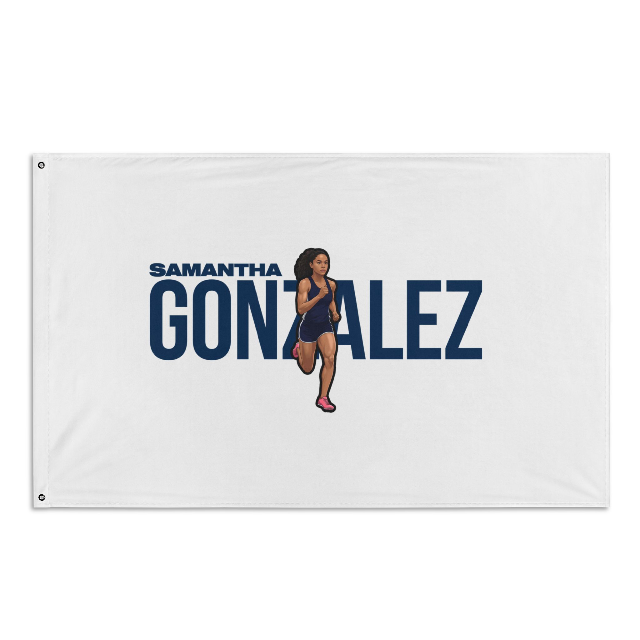 Flag (35 × 56 in) — character_player_name in Classic