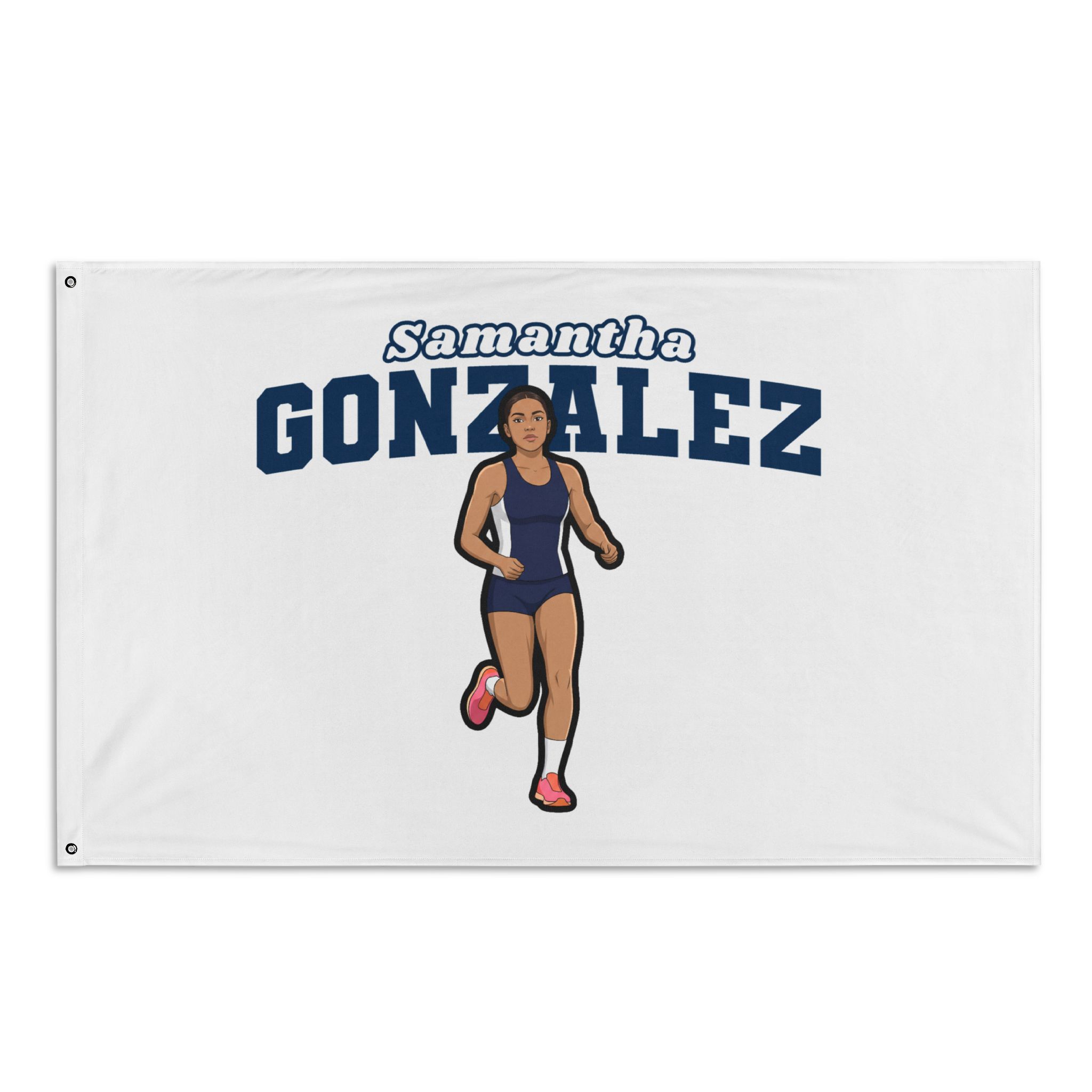 Flag (35 × 56 in) — character_name_arch in Classic