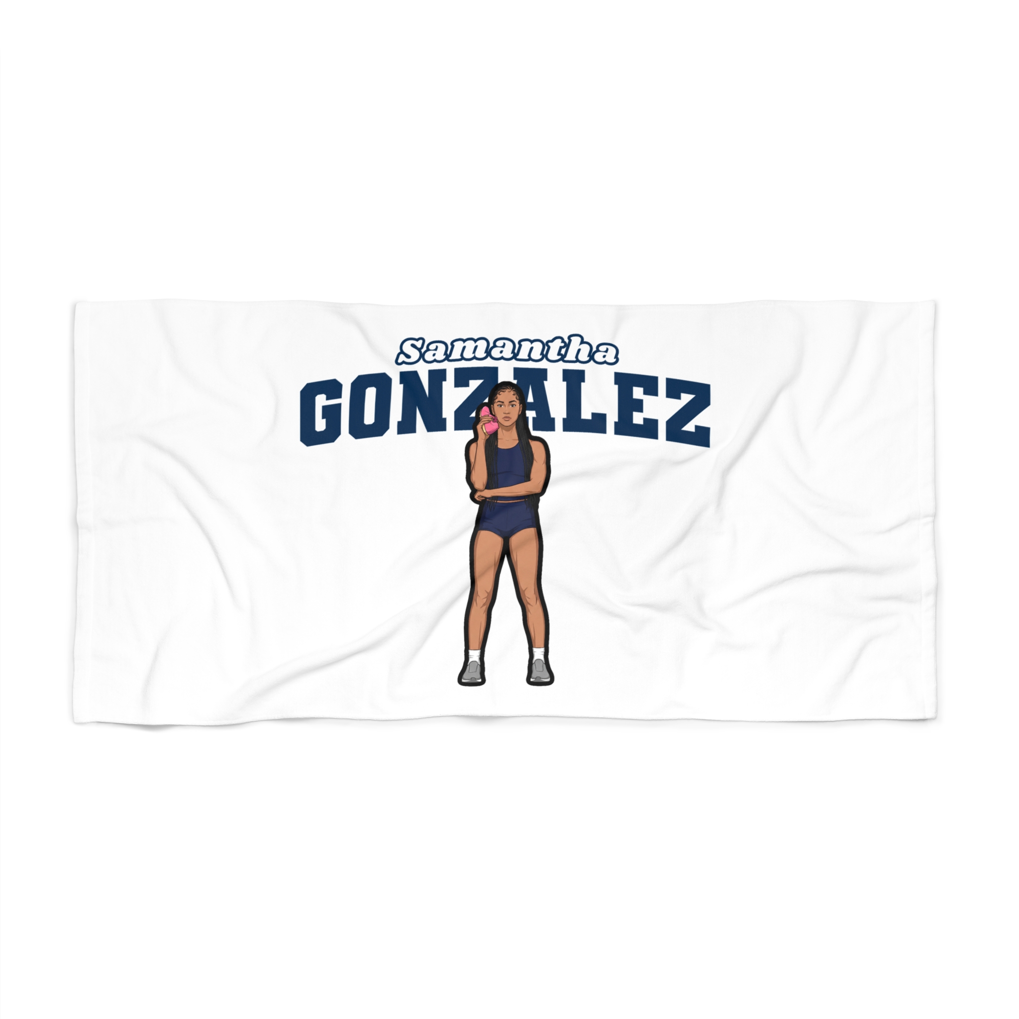 Beach Towel — character_name_arch in Classic