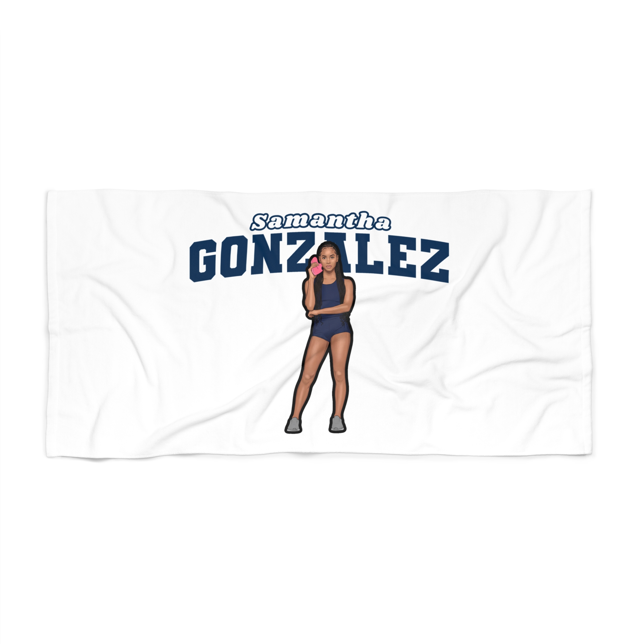 Beach Towel — character_name_arch in Classic