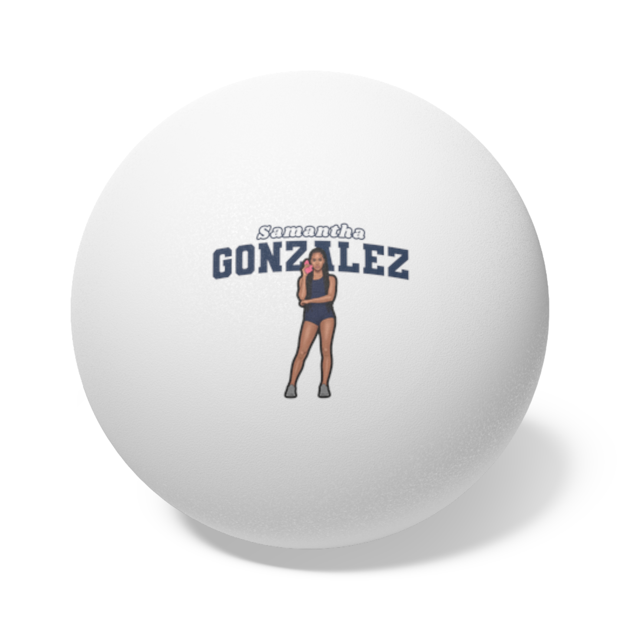 Ping Pong Balls, 6 pcs — character_name_arch in White