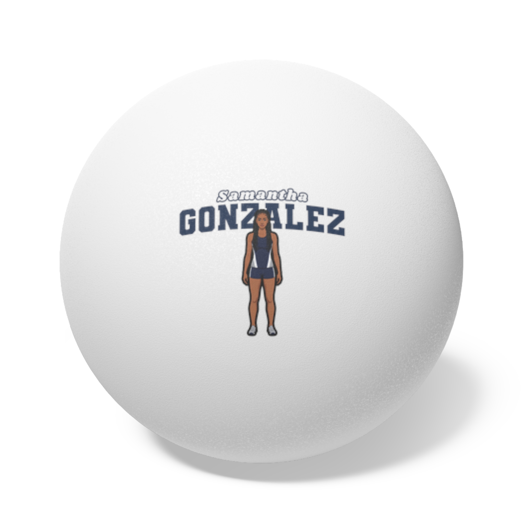 Ping Pong Balls, 6 pcs — character_name_arch in White