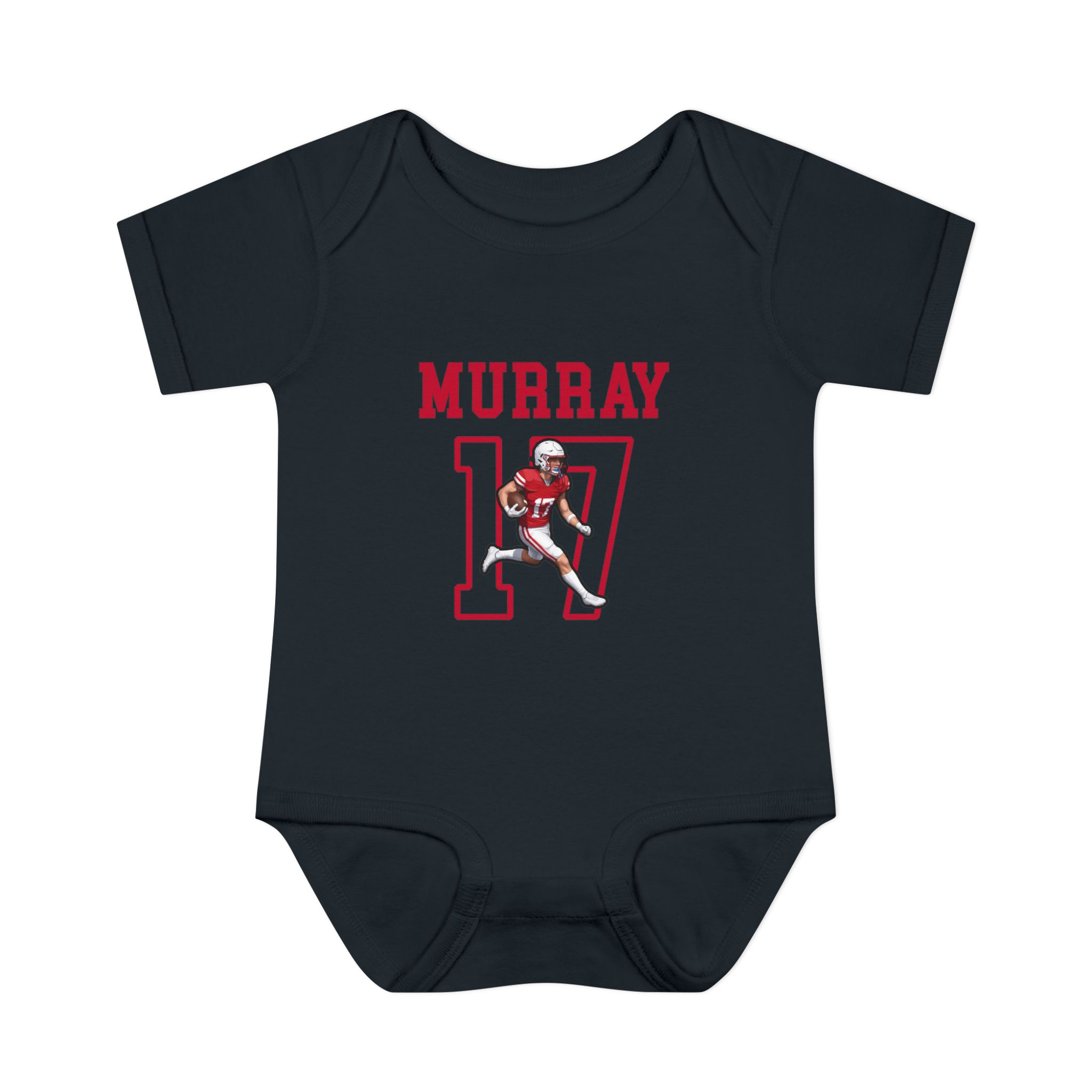 Baby Onesie — character_shirsey in Black