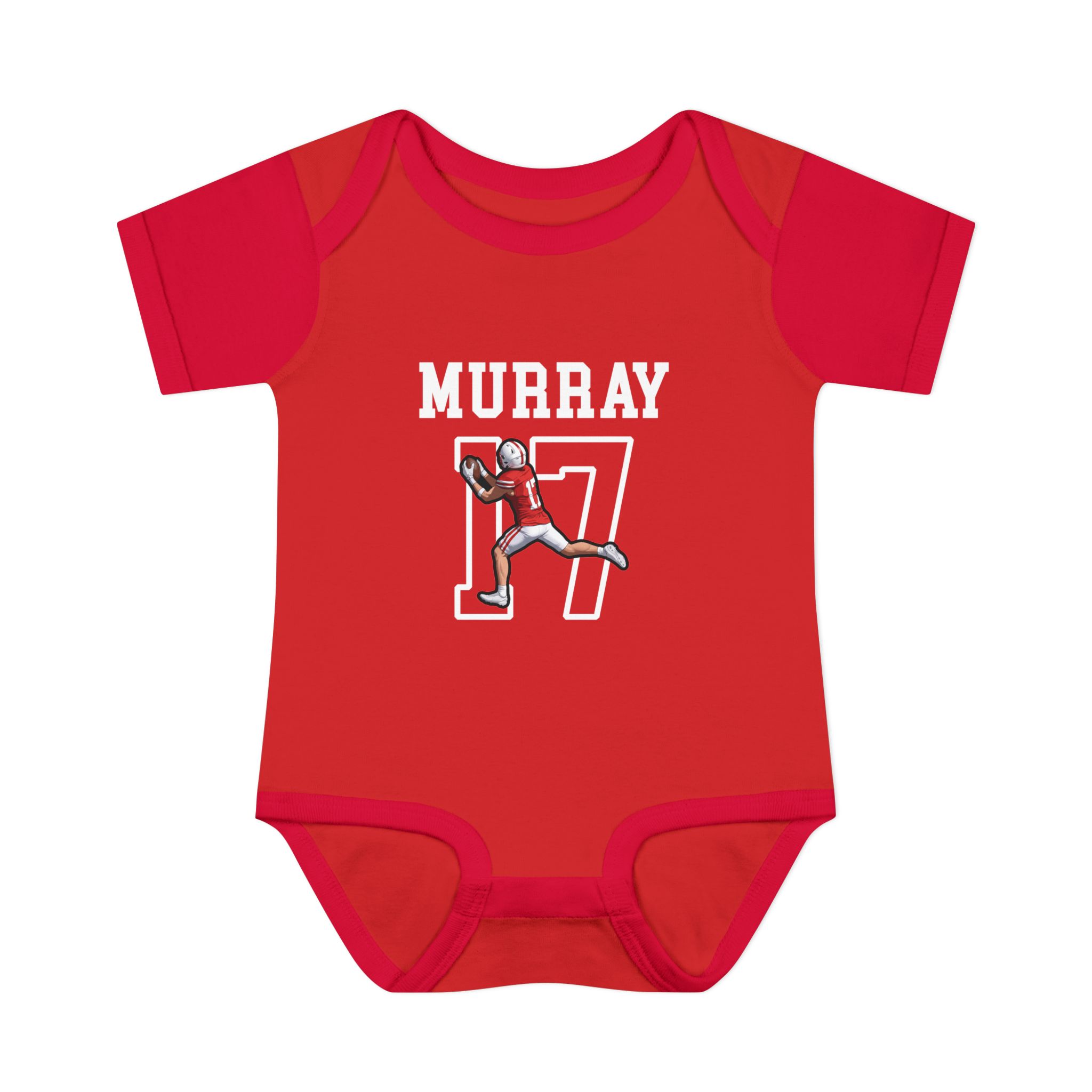 Baby Onesie — character_shirsey in Red