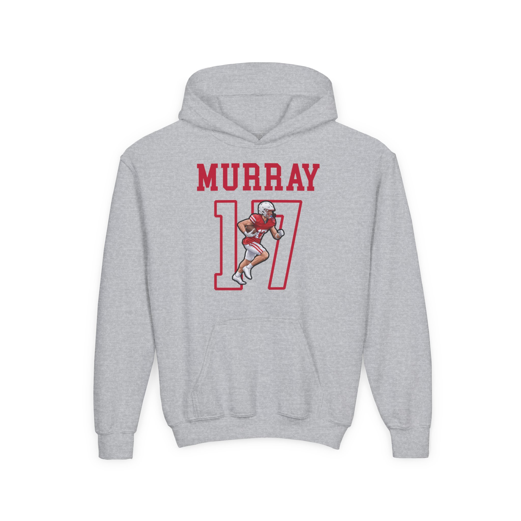 Youth Hoodie — character_shirsey in Grey
