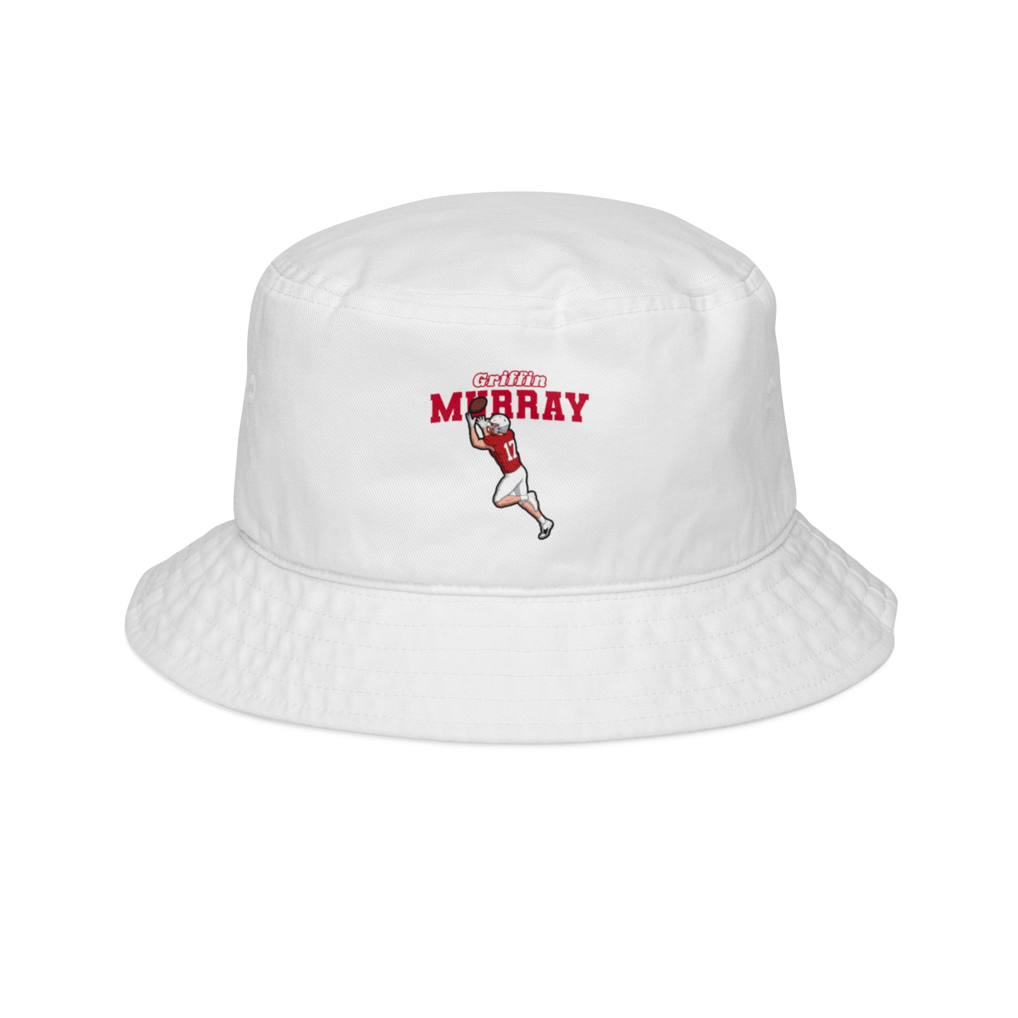 Bucket Hat — character_name_arch in White