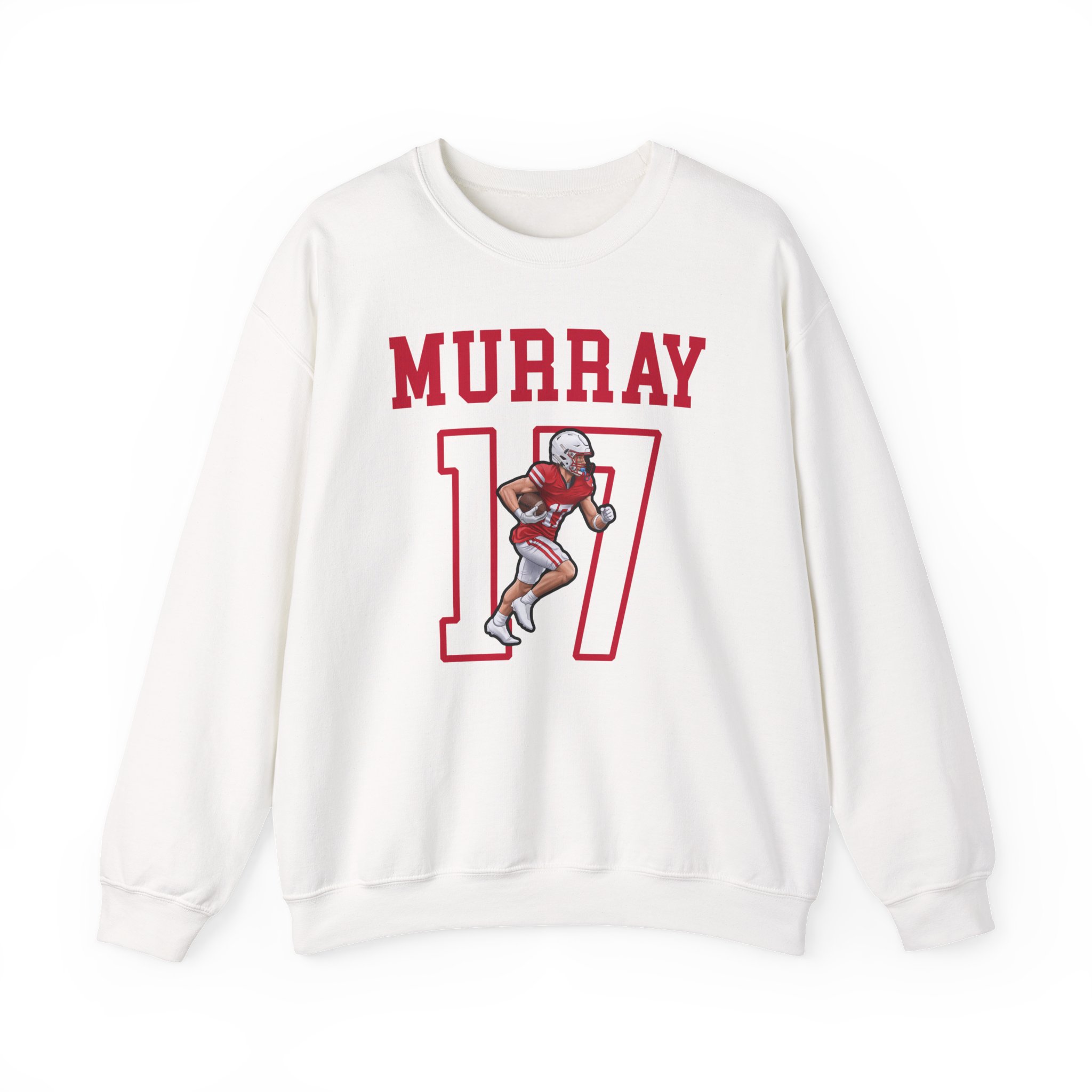 Crewneck Sweatshirt — character_shirsey in White