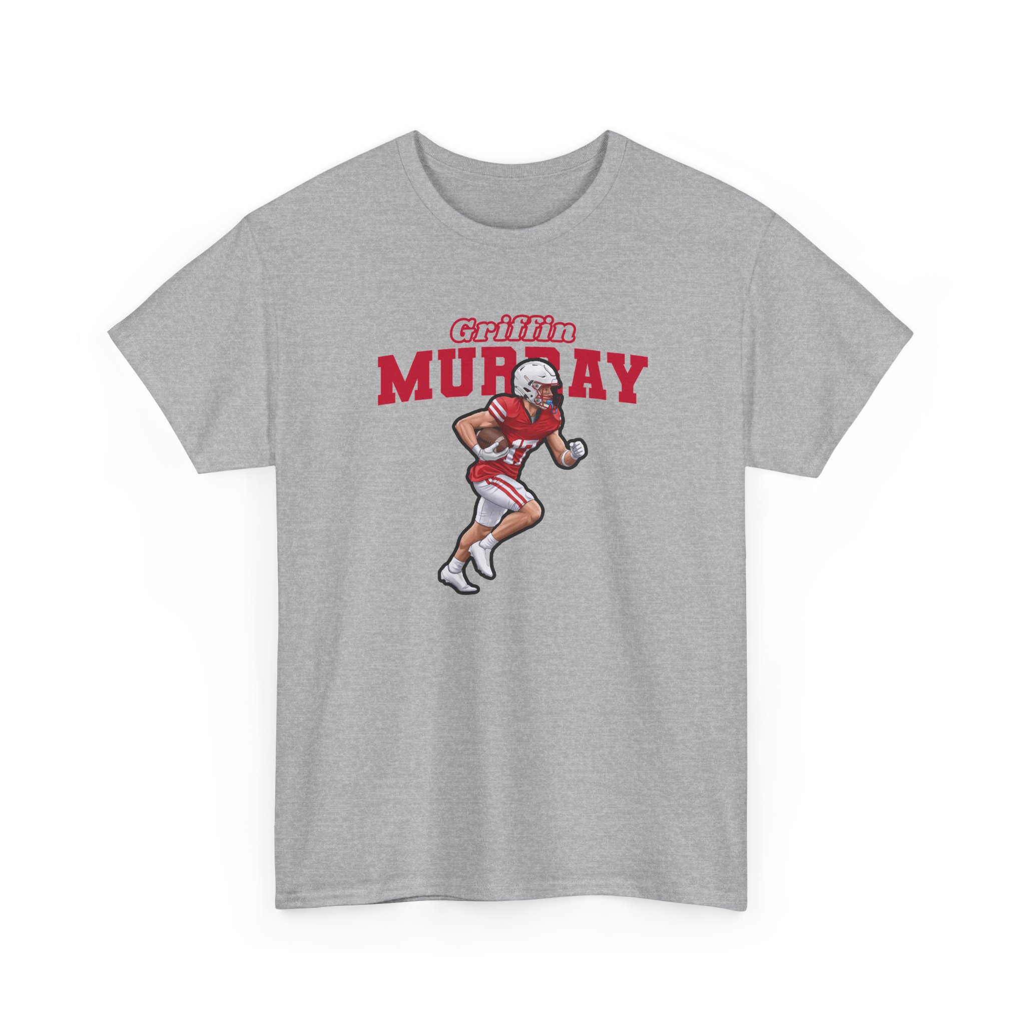 Tee — character_name_arch in Grey