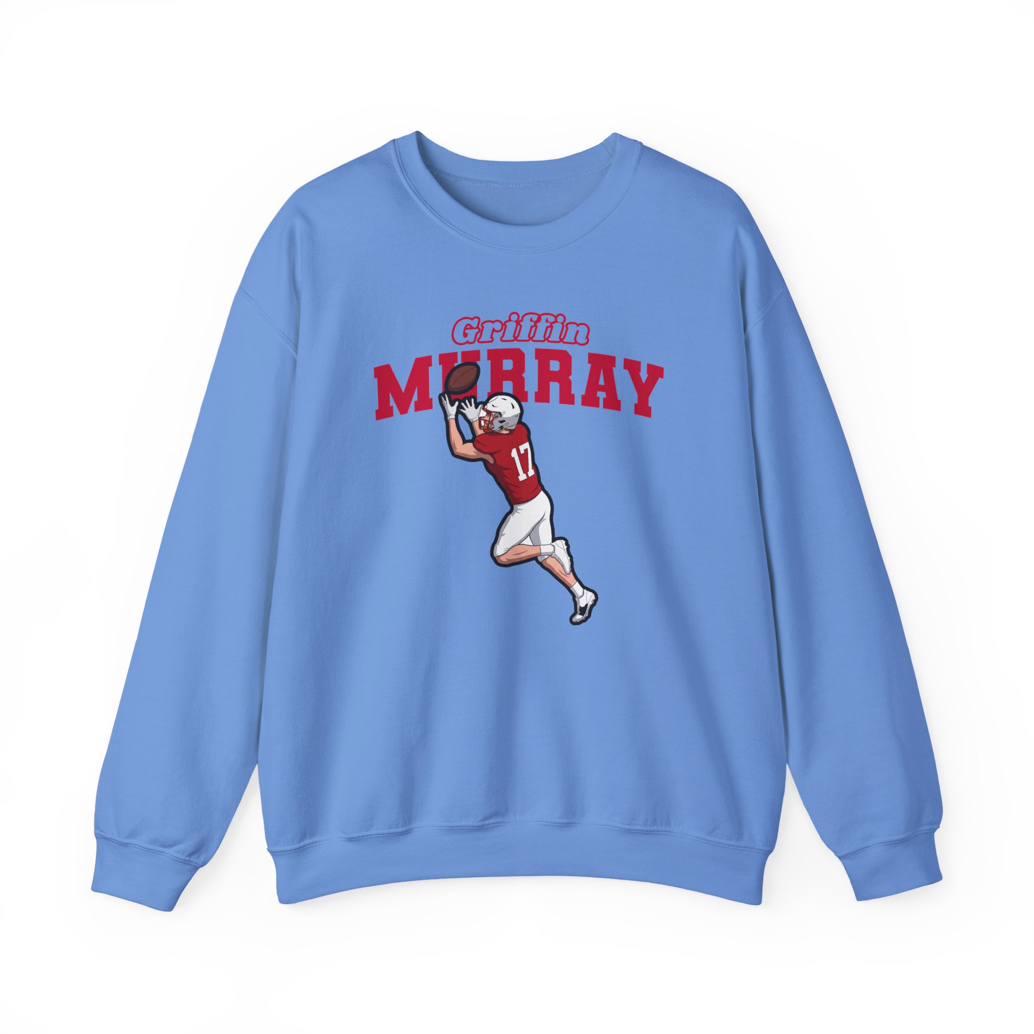 Crewneck Sweatshirt — character_name_arch in Blue