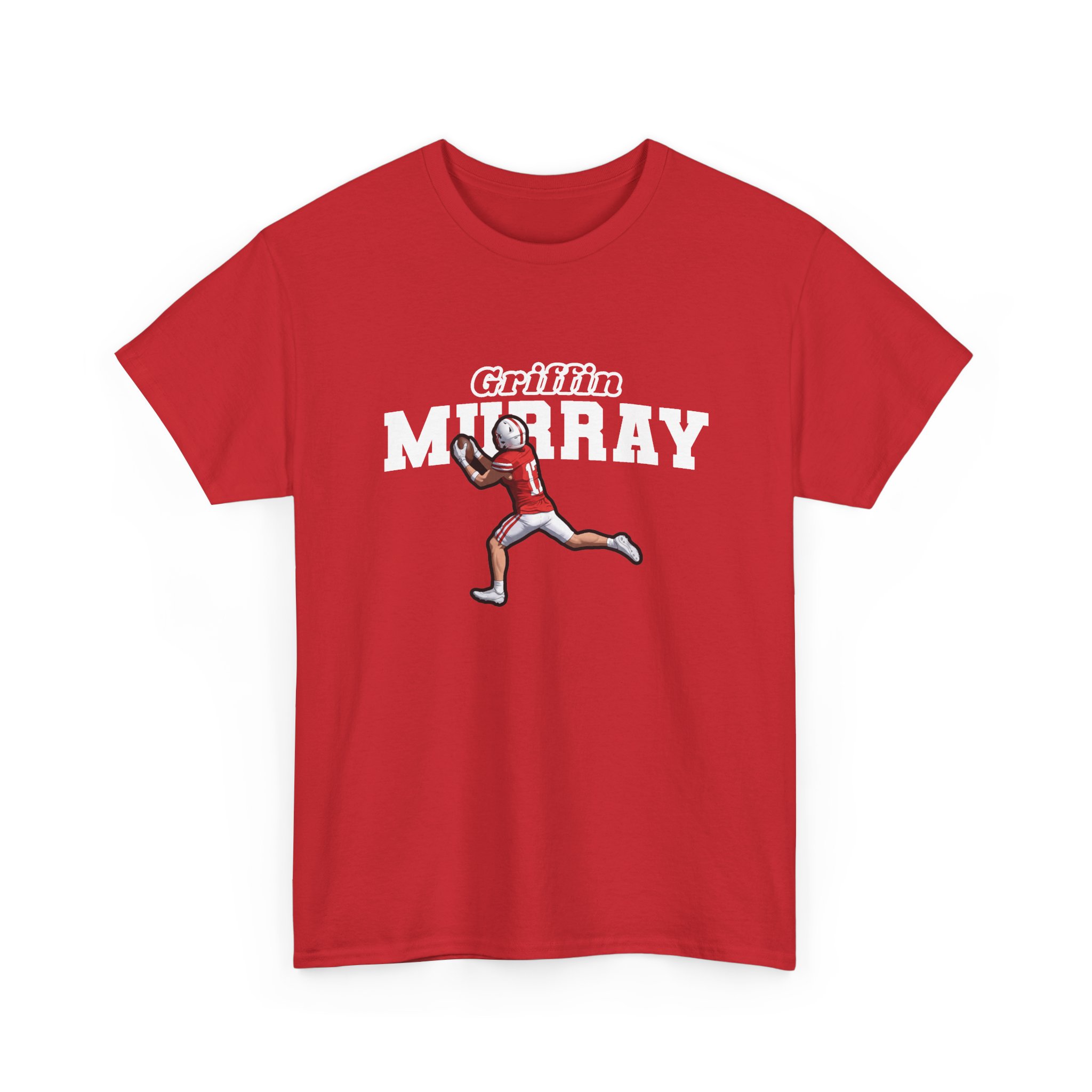 Tee — character_name_arch in Red