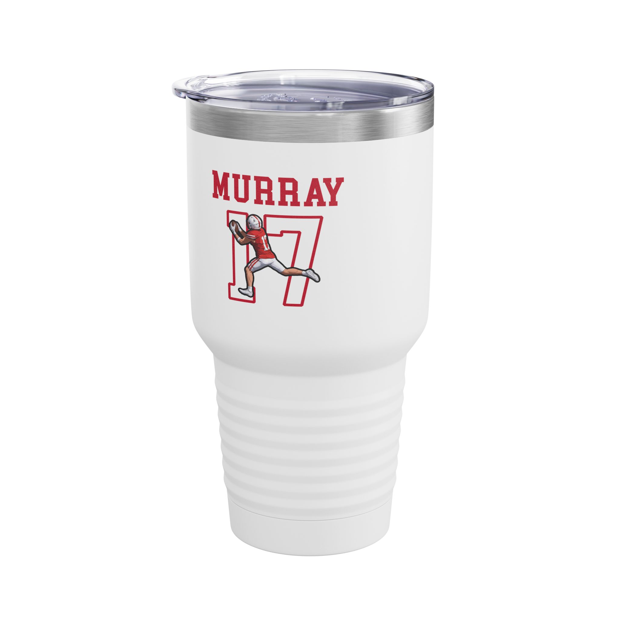 30oz Tumbler — character_shirsey in White