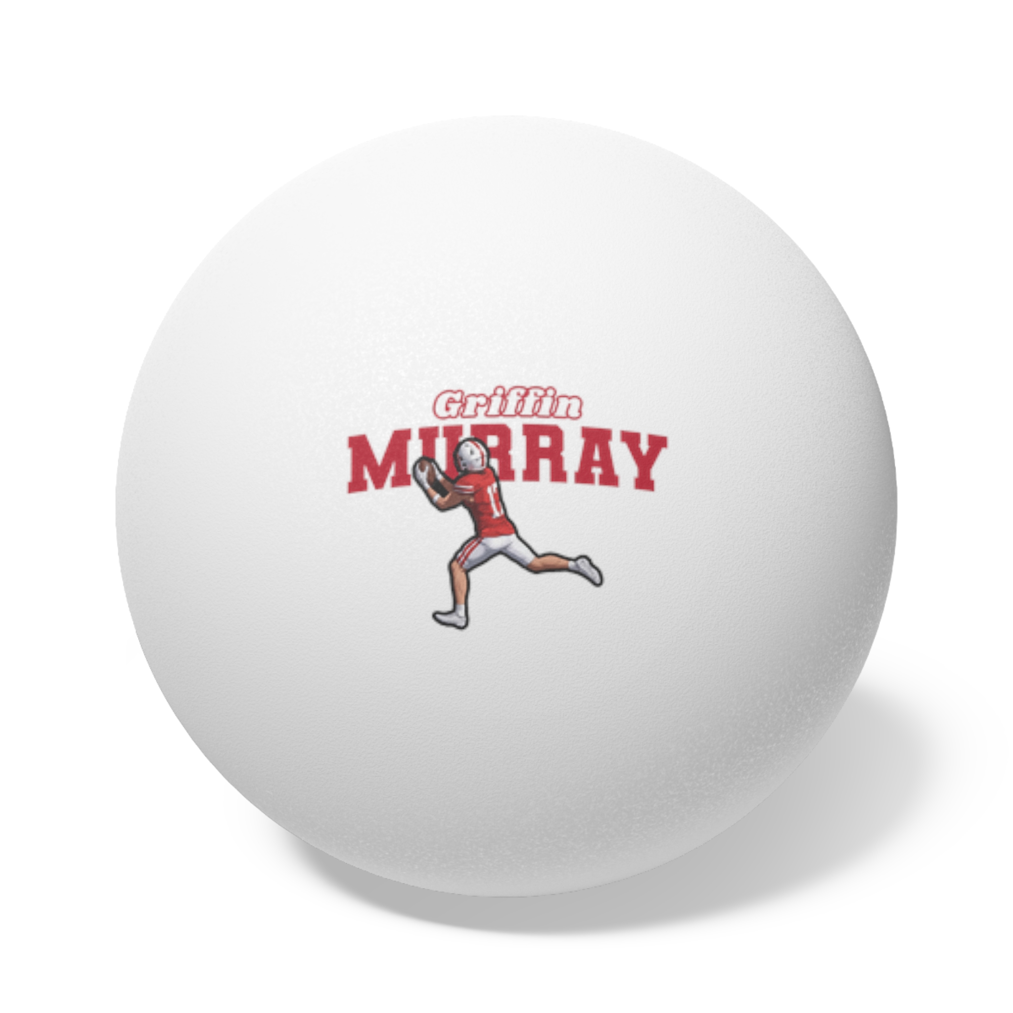 Ping Pong Balls, 6 pcs — character_name_arch in White