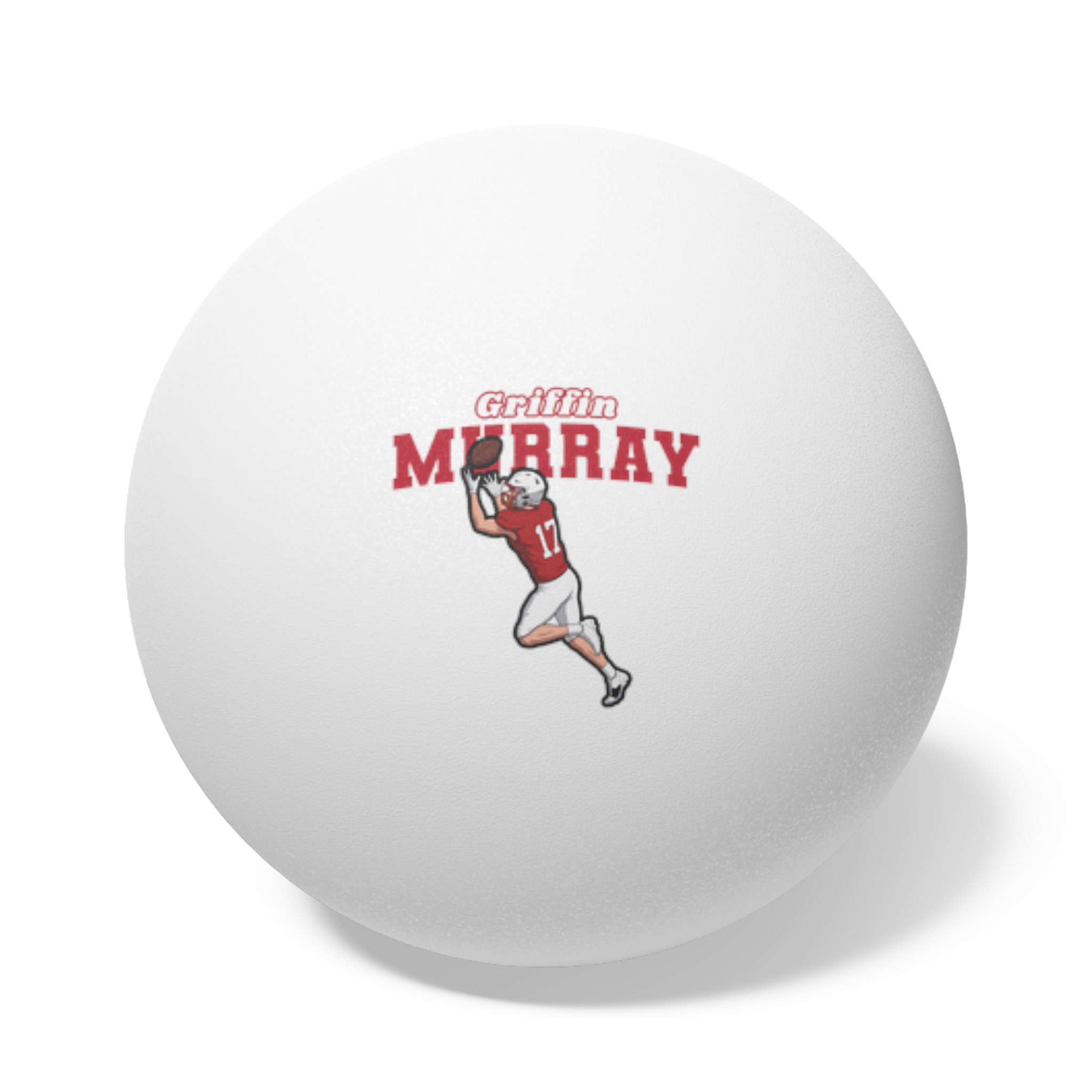 Ping Pong Balls, 6 pcs — character_name_arch in White
