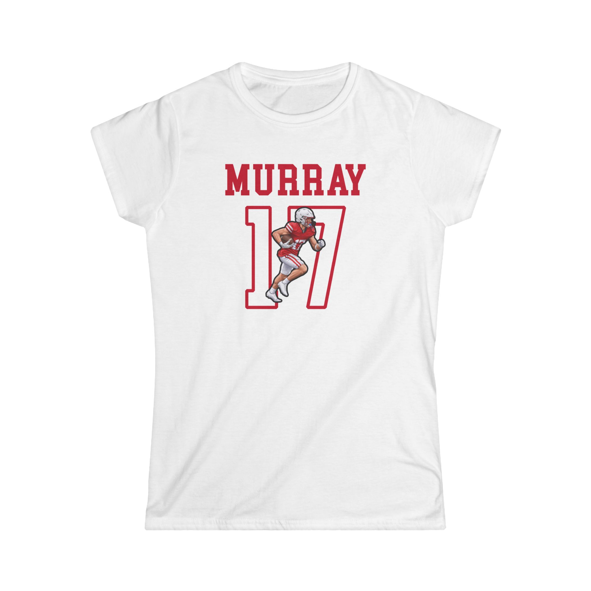 Women's Softstyle Tee — character_shirsey in White
