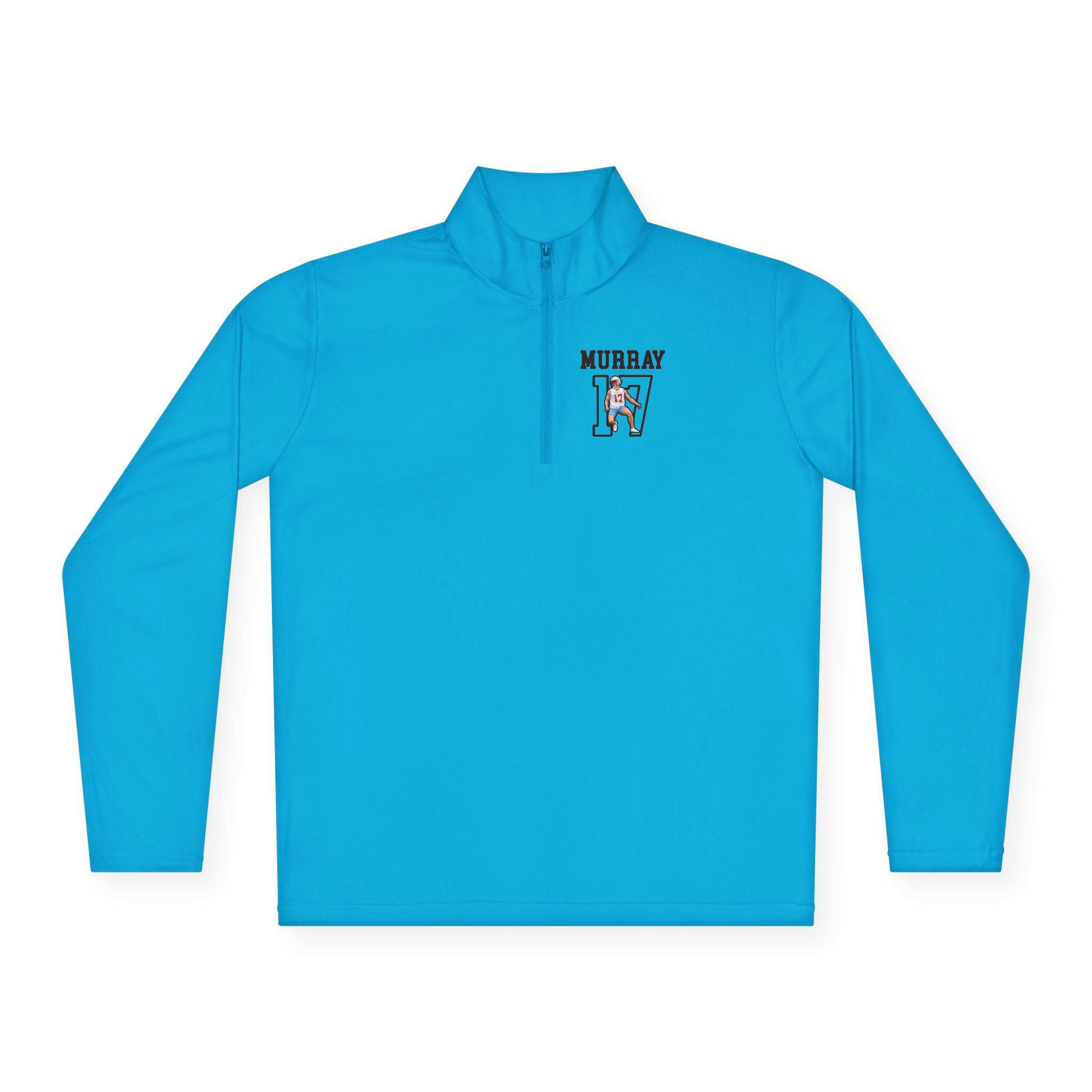 Q-Zip Pullover — character_shirsey in Blue