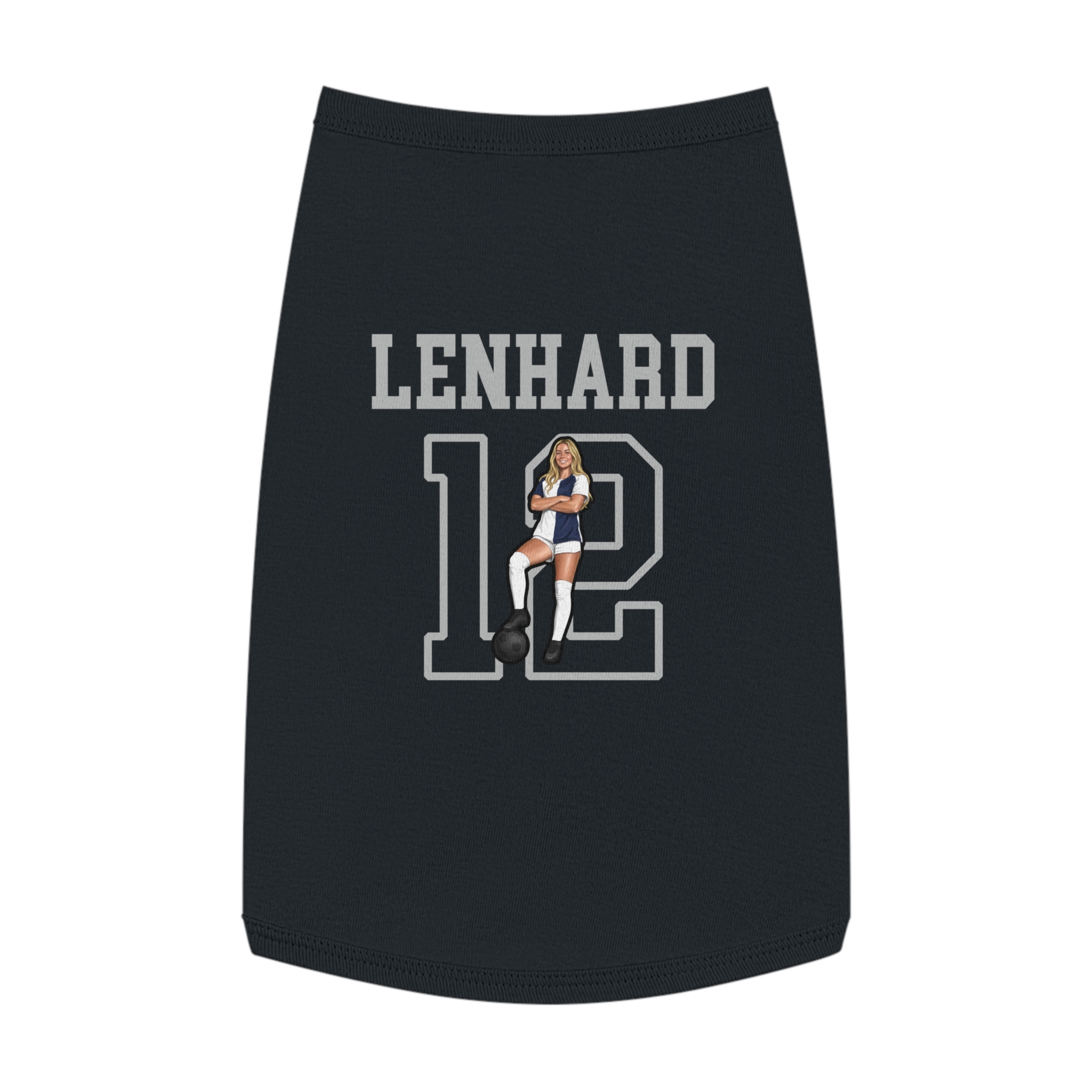 Pet Tank Top — character_shirsey in Black
