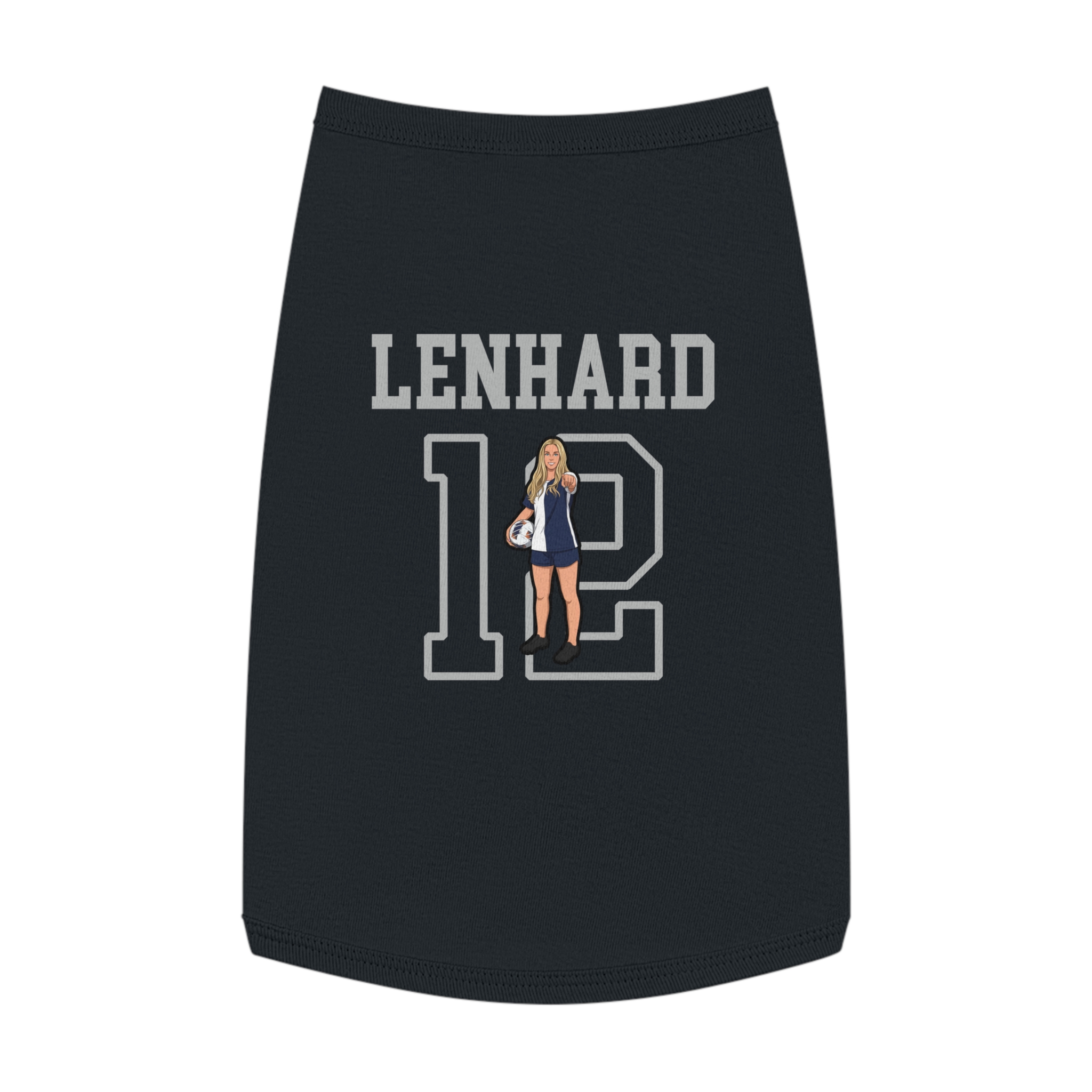 Pet Tank Top — character_shirsey in Black
