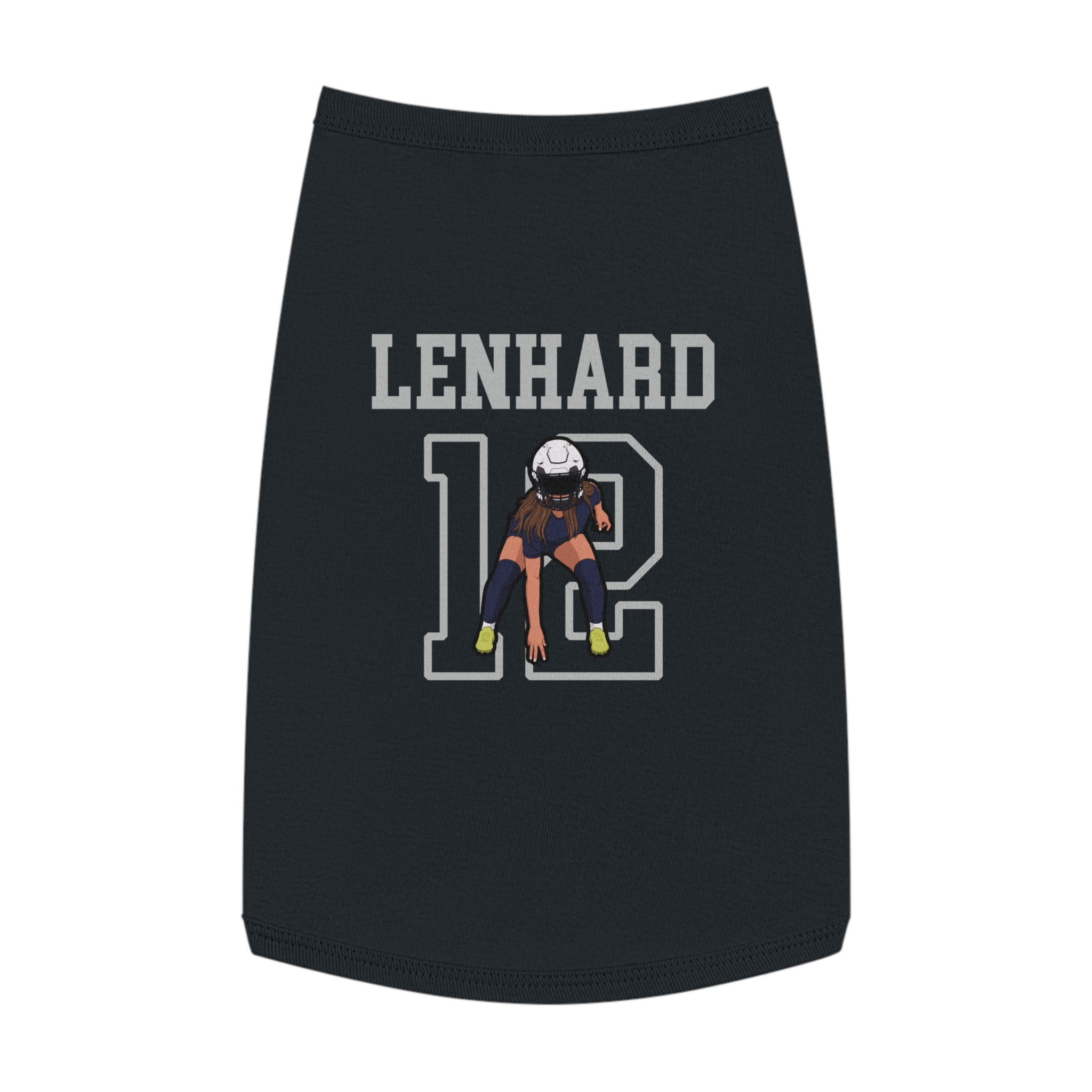 Pet Tank Top — character_shirsey in Black