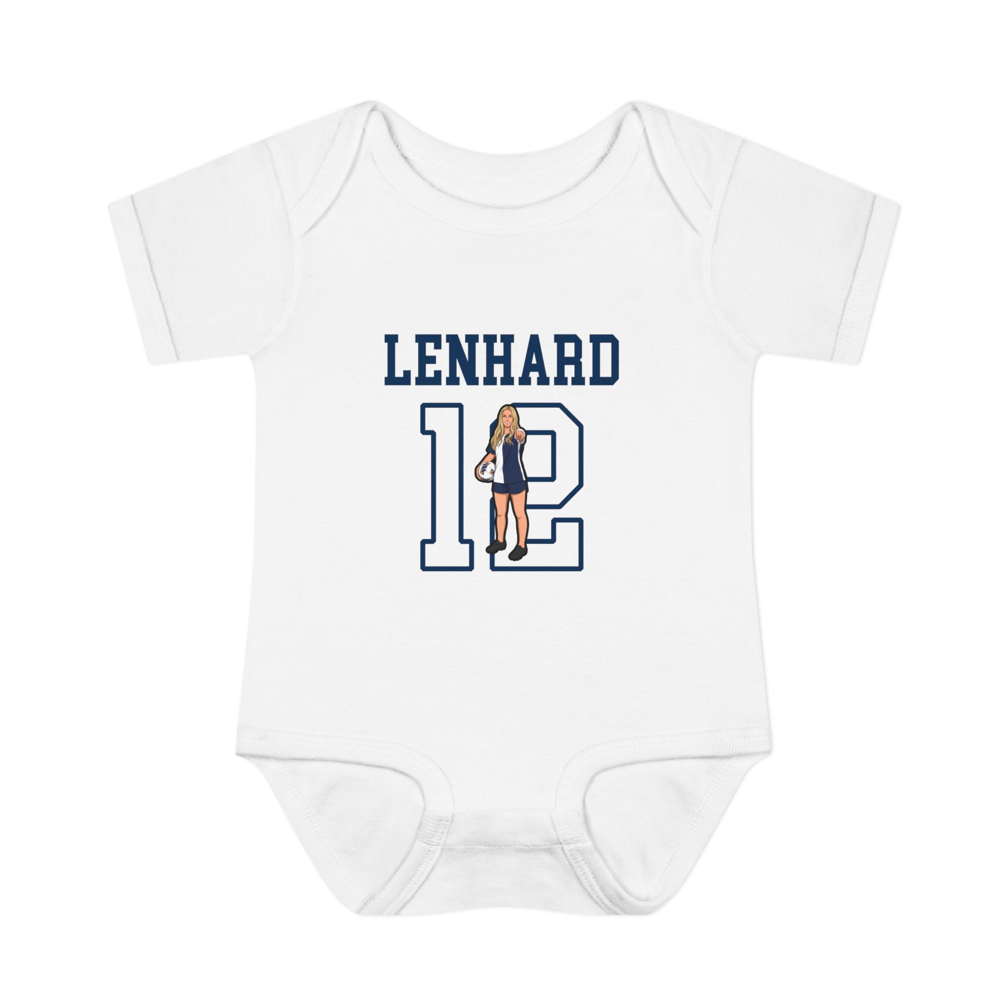 Baby Onesie — character_shirsey in White