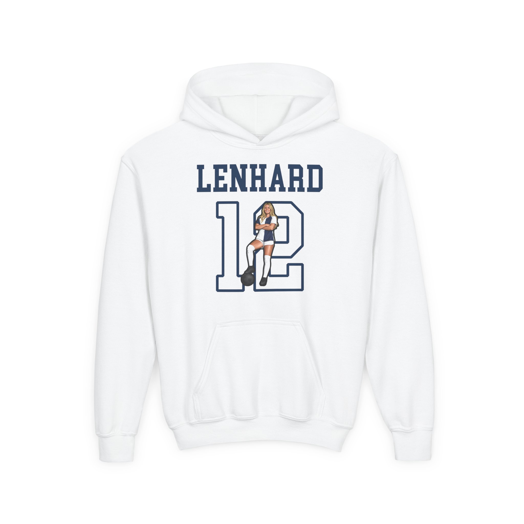 Youth Hoodie — character_shirsey in White