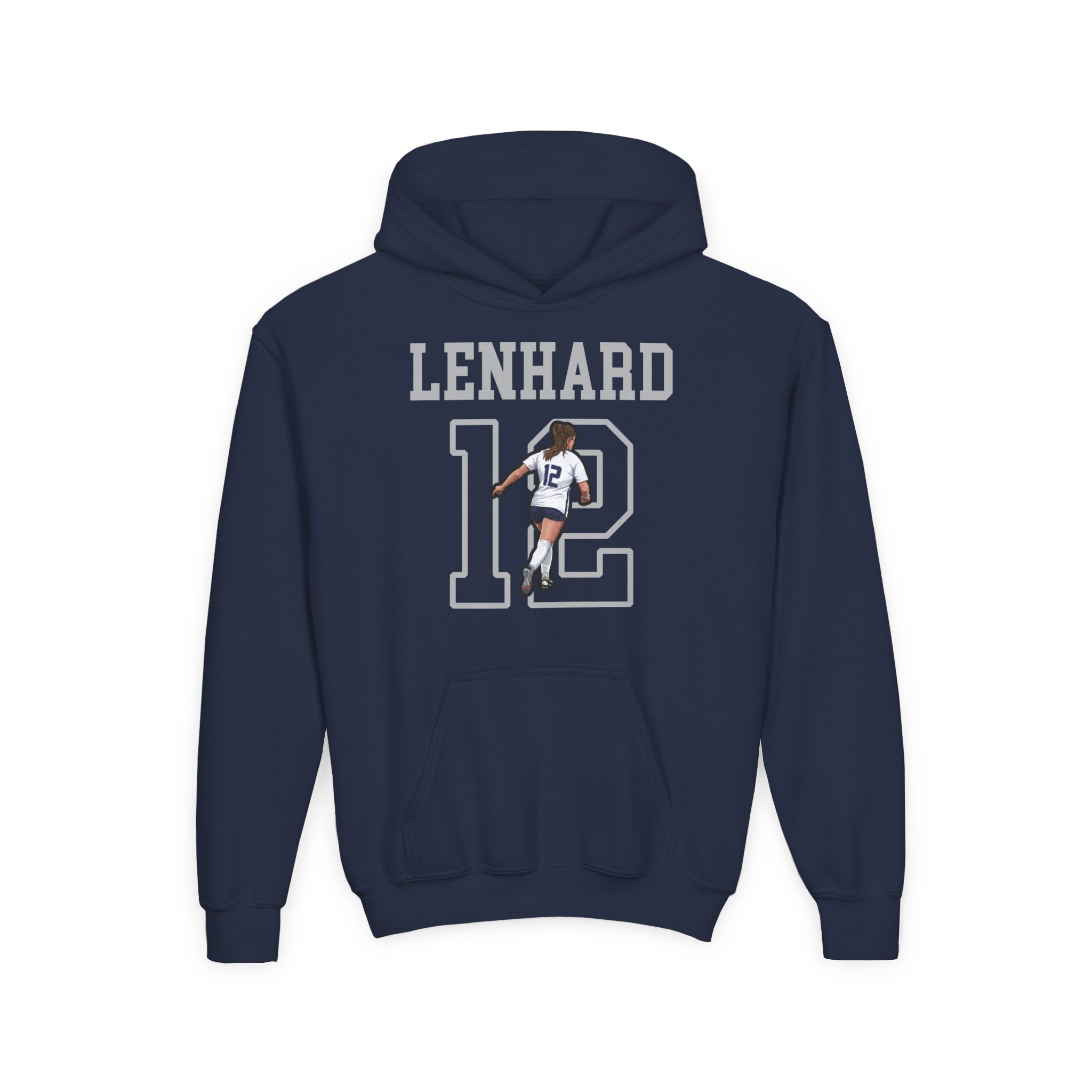 Youth Hoodie — character_shirsey in Navy