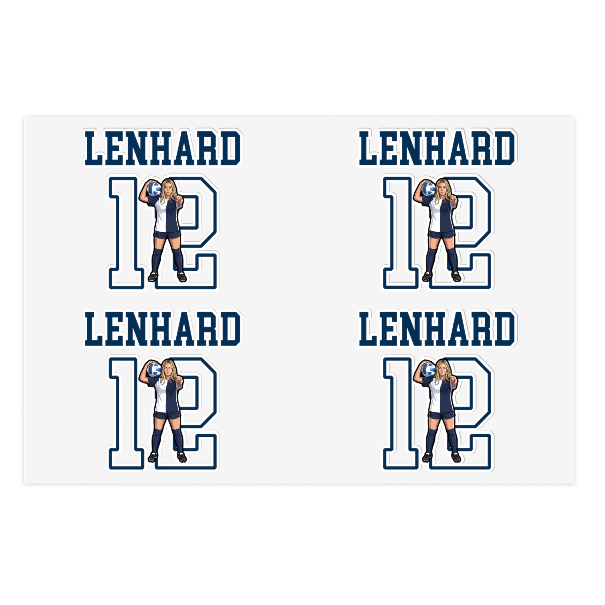 Sticker Sheet — character_shirsey in Classic