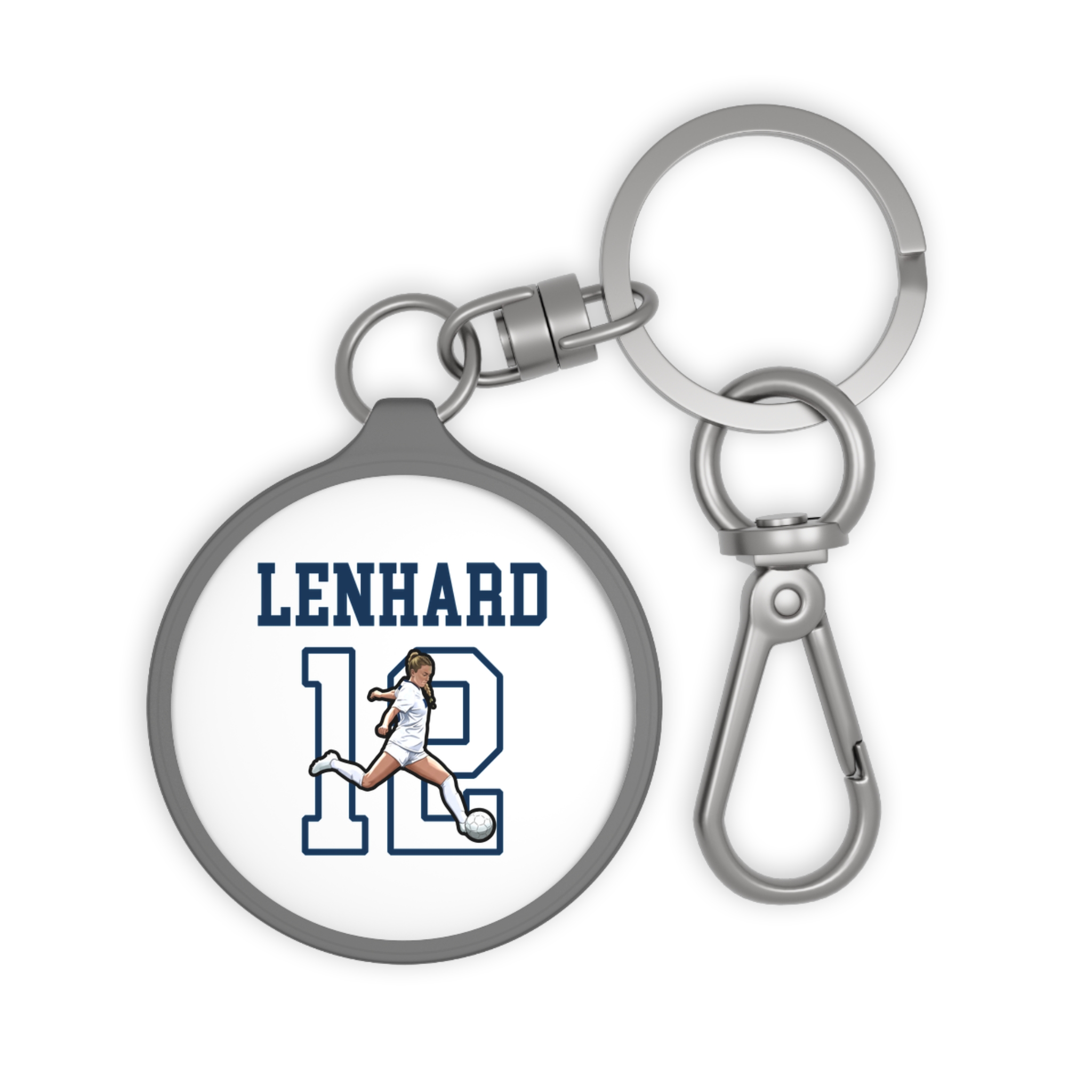 Keychain — character_shirsey in Grey