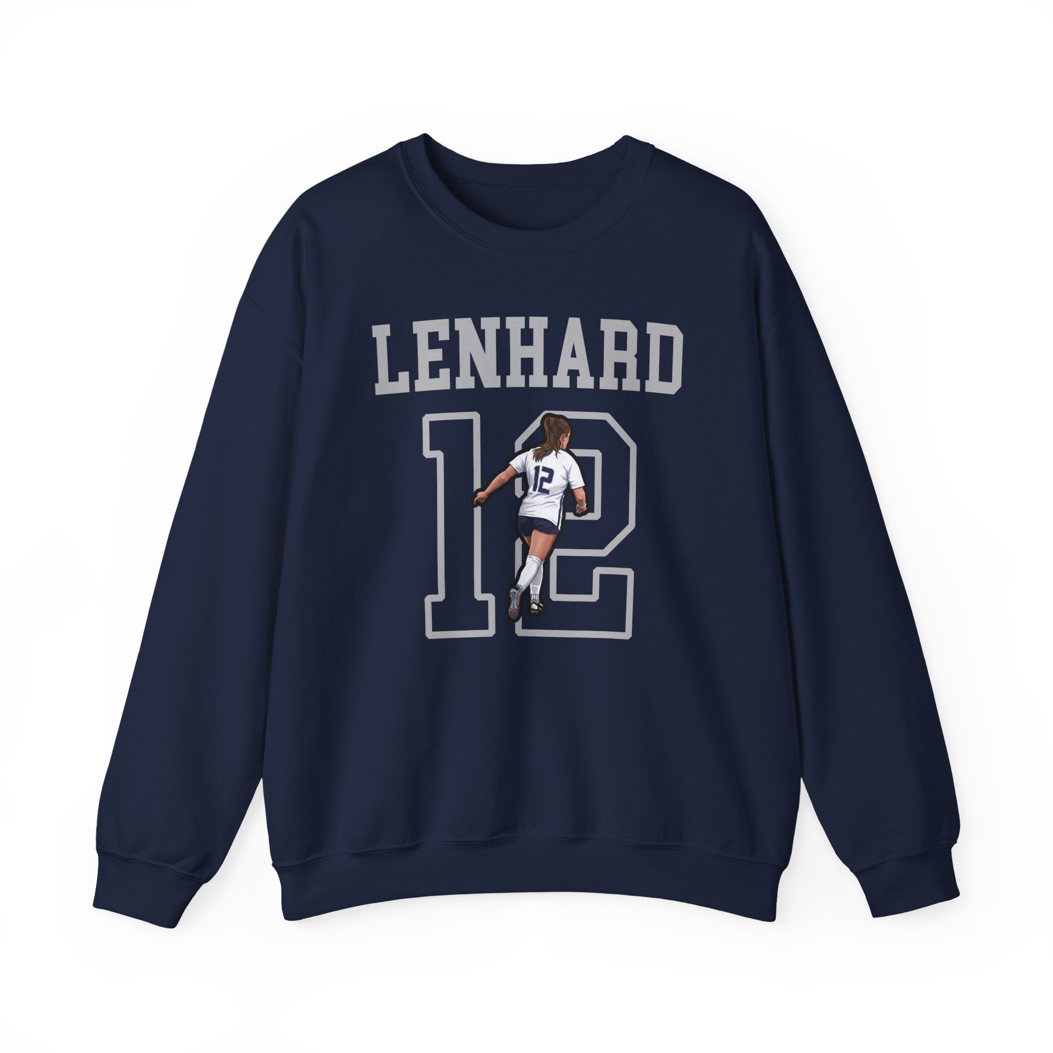 Crewneck Sweatshirt — character_shirsey in Navy