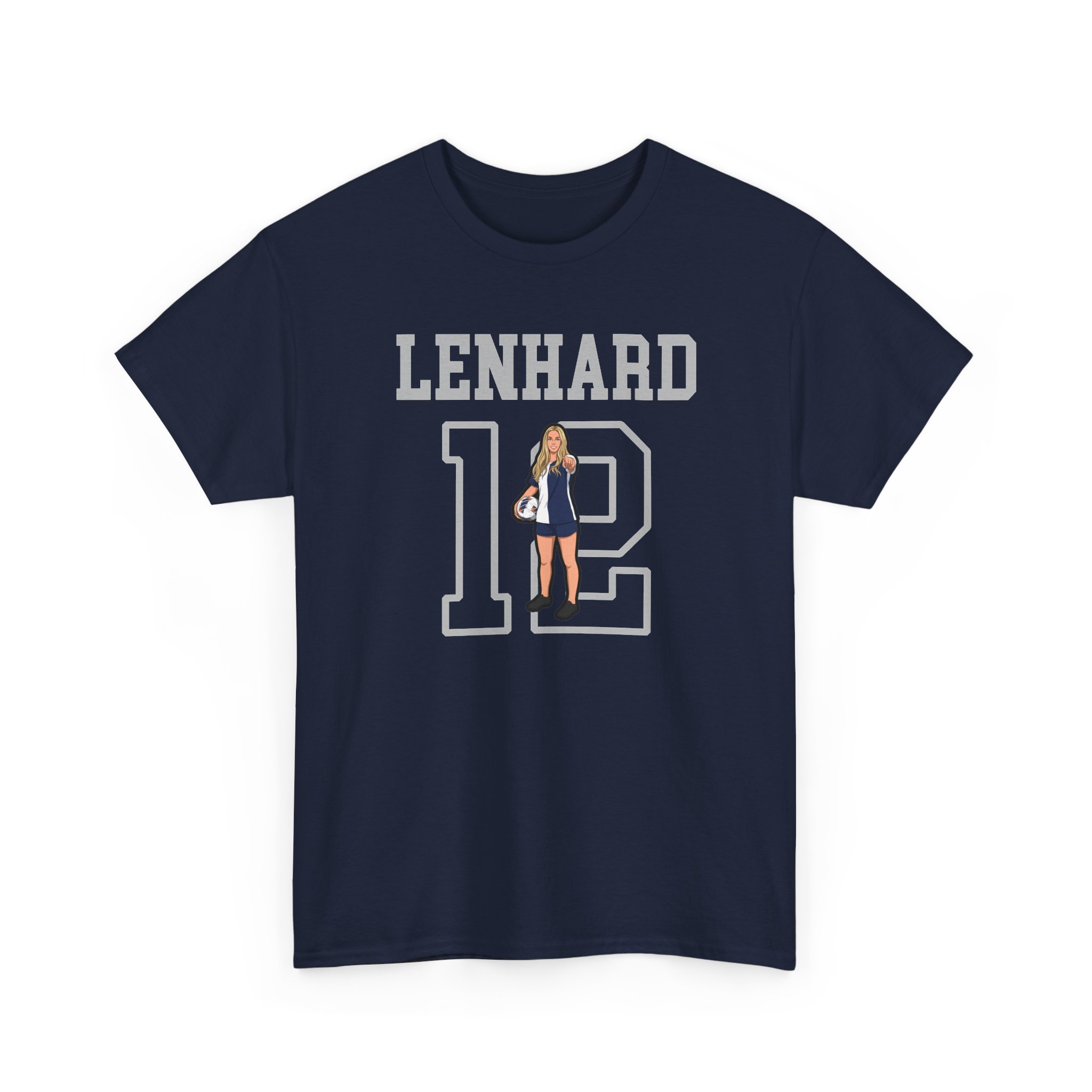 Tee — character_shirsey in Navy