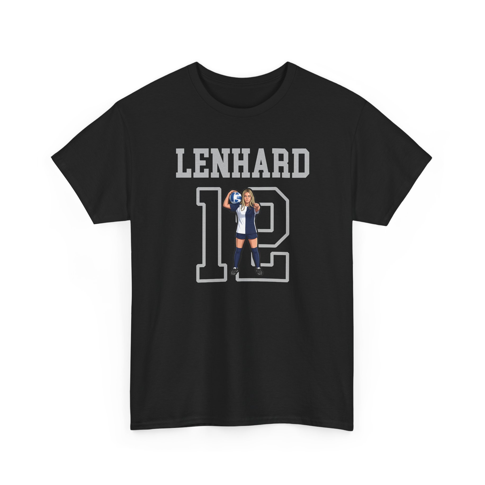 Tee — character_shirsey in Black