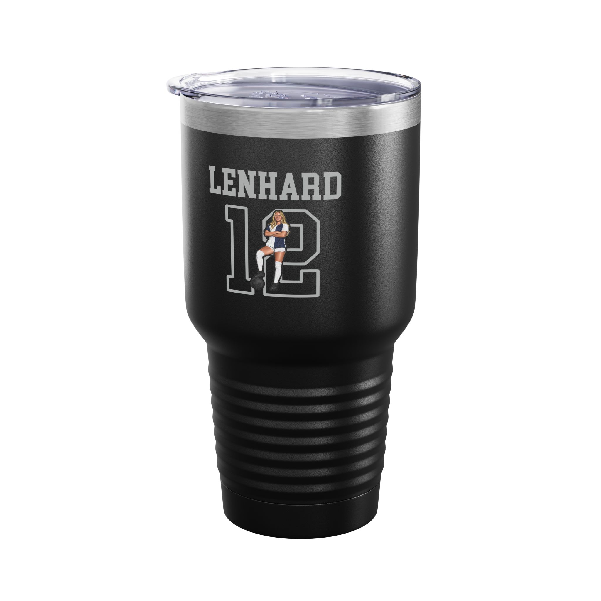 30oz Tumbler — character_shirsey in Black