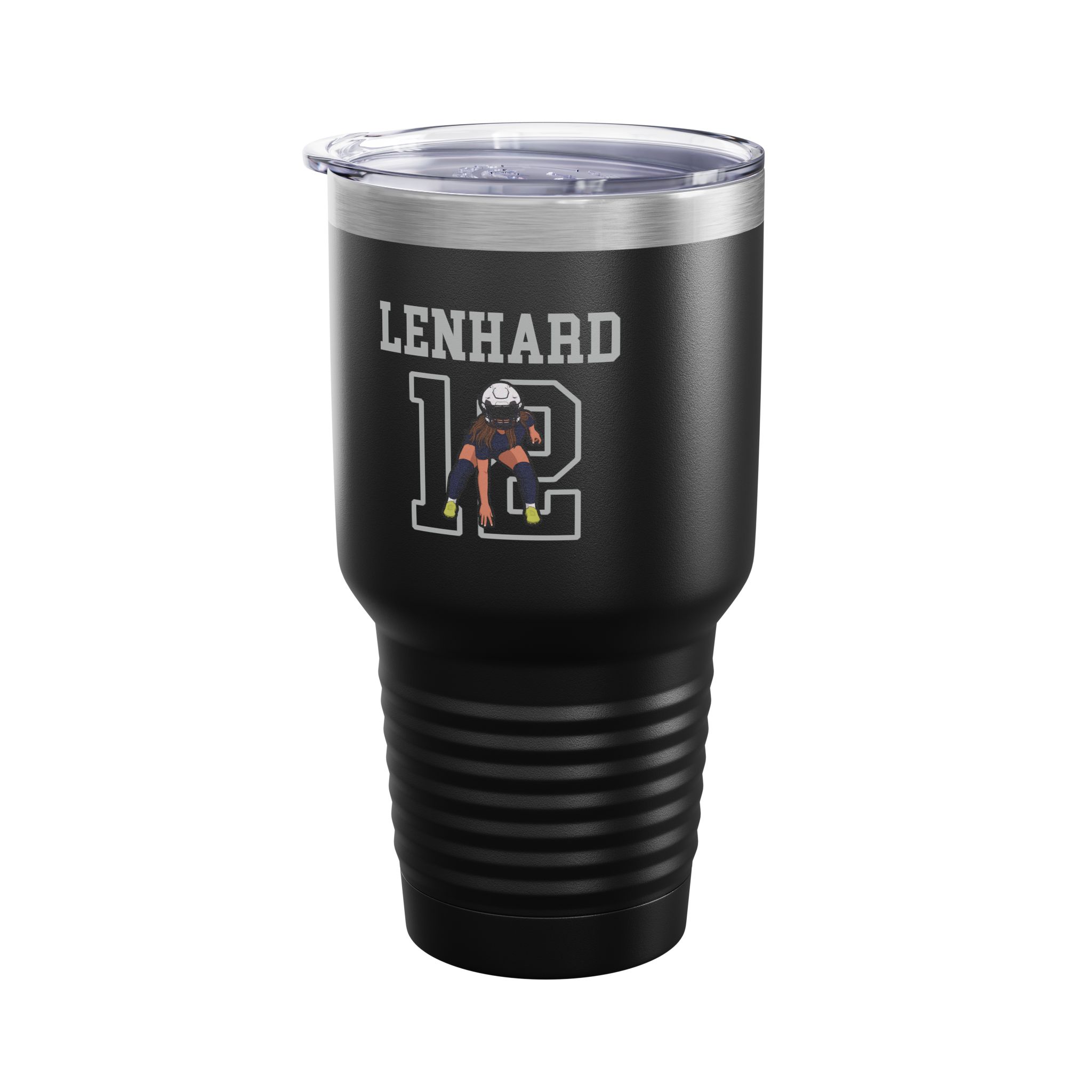 30oz Tumbler — character_shirsey in Black