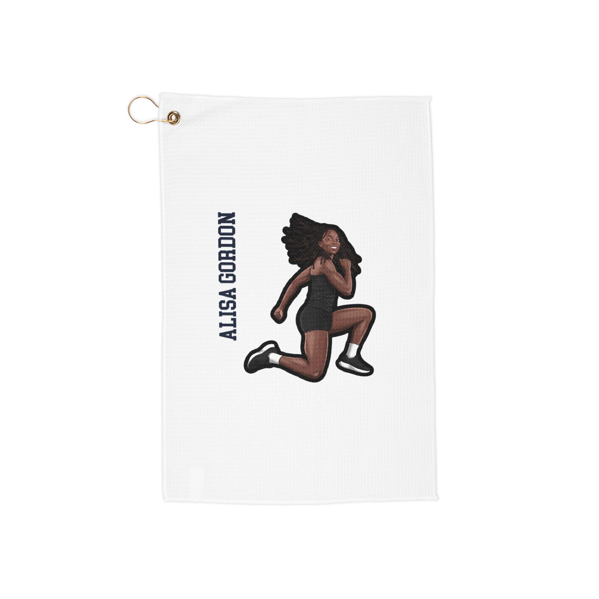Golf Towel — character_name_vertical in Classic