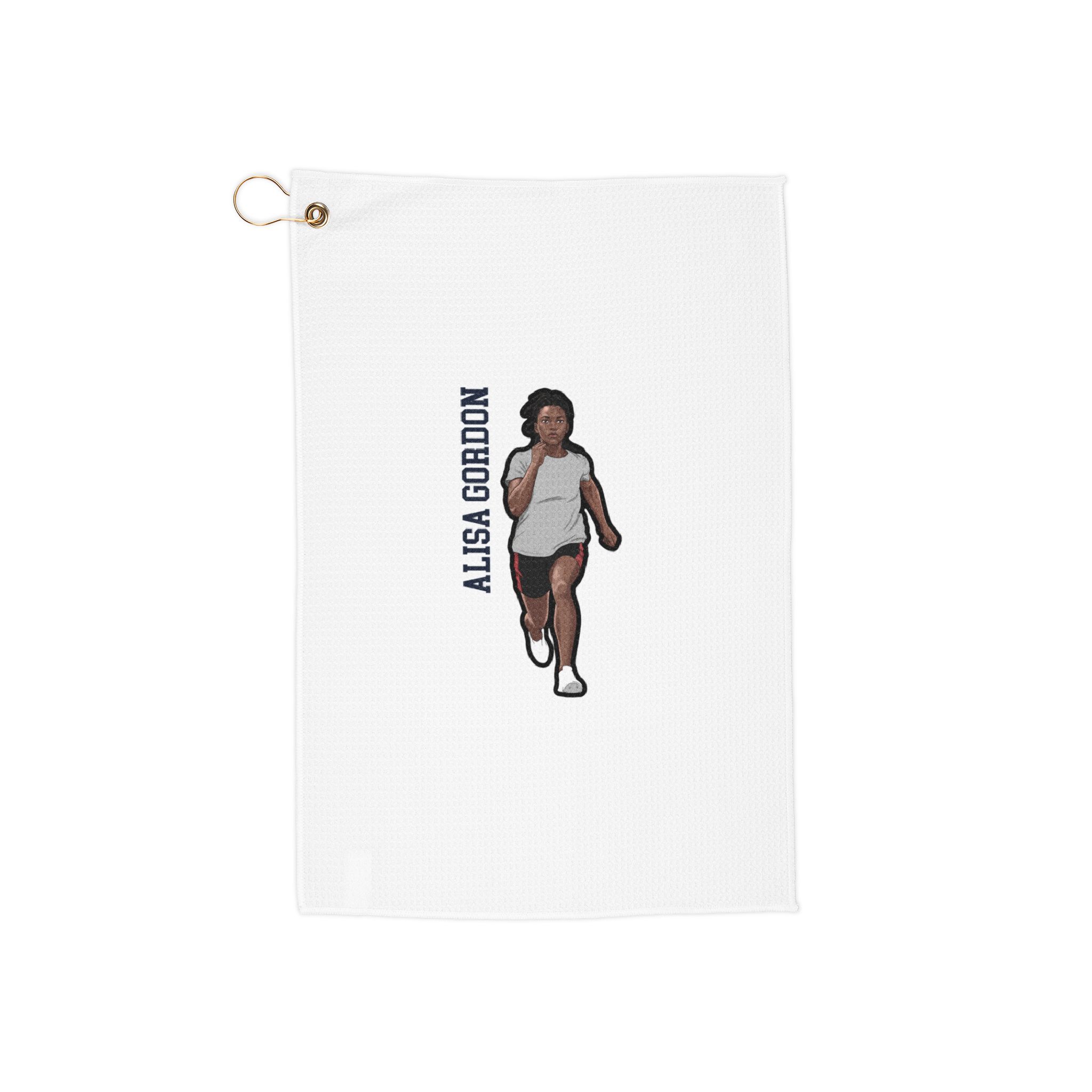 Golf Towel — character_name_vertical in Classic