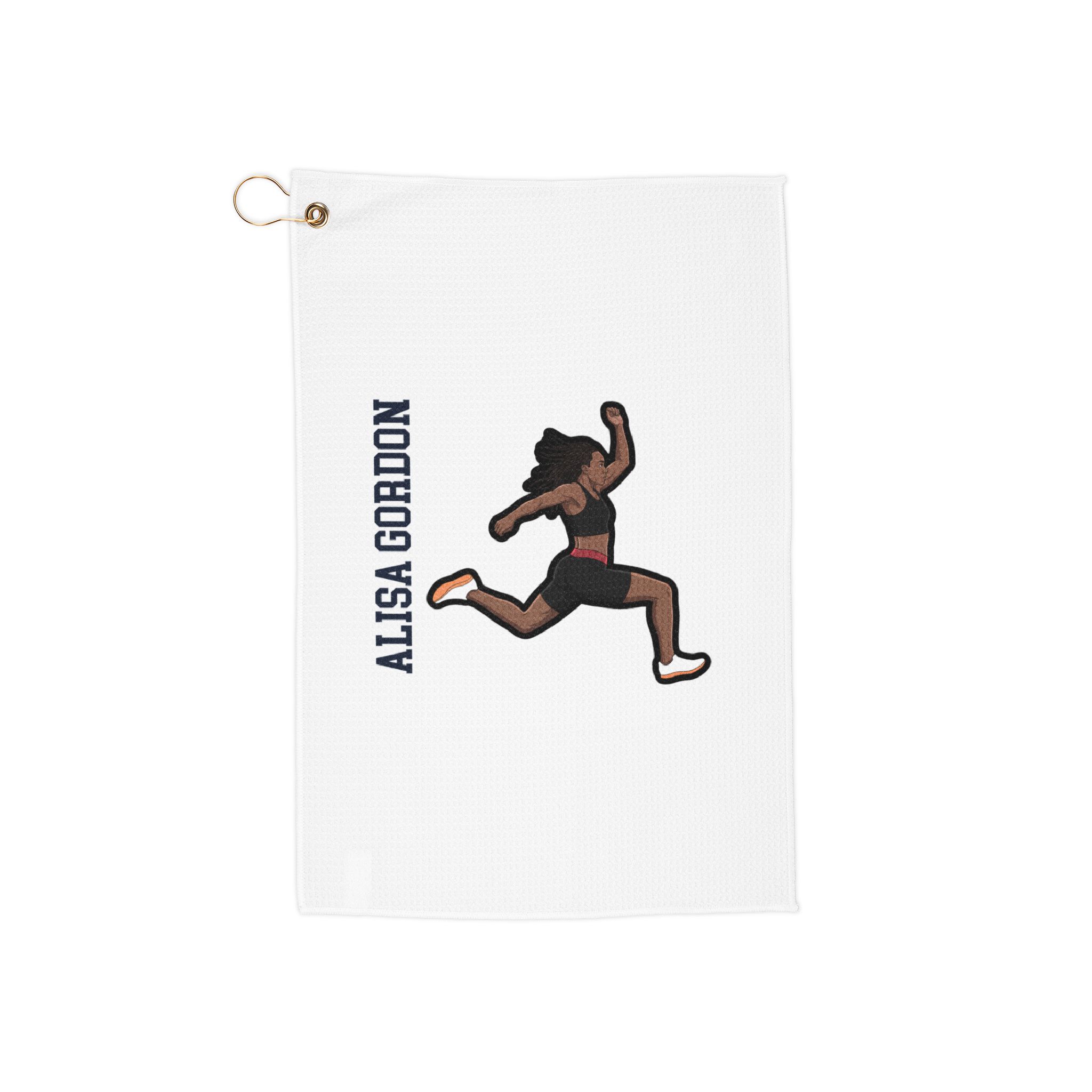 Golf Towel — character_name_vertical in Classic