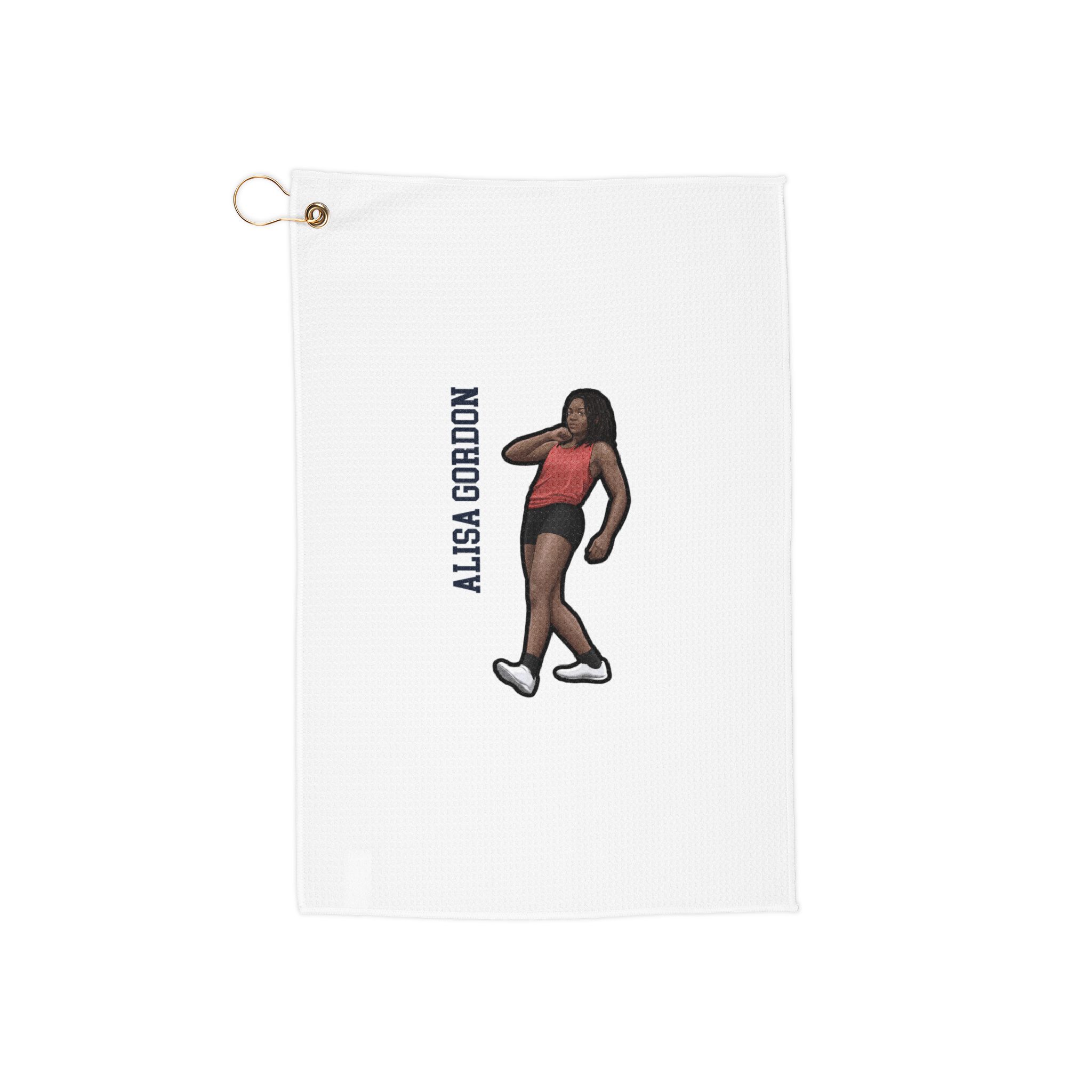 Golf Towel — character_name_vertical in Classic
