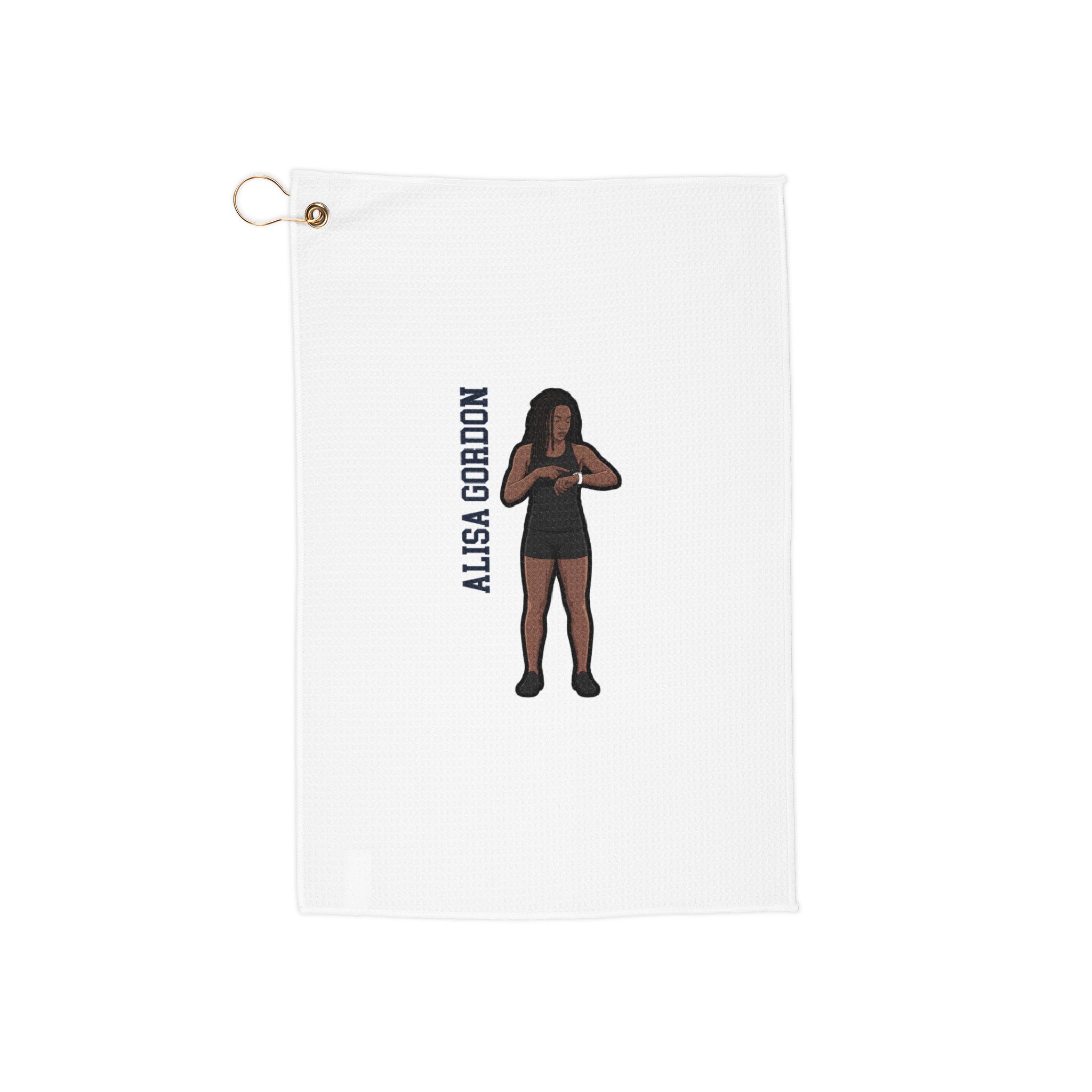 Golf Towel — character_name_vertical in Classic