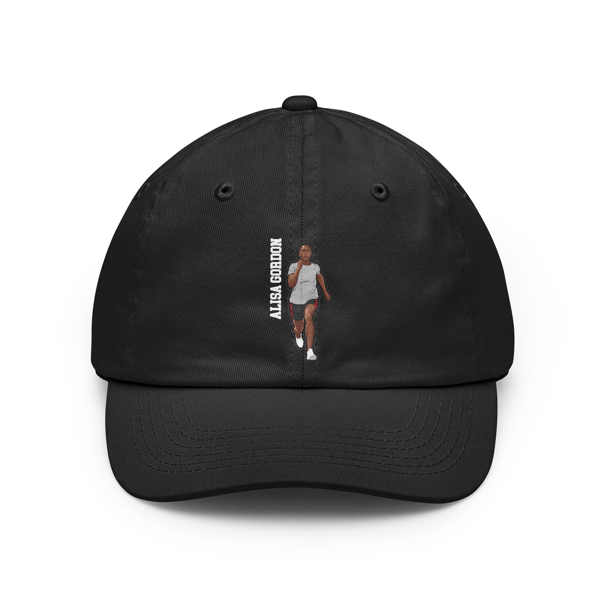 Classic Cap — character_name_vertical in Black