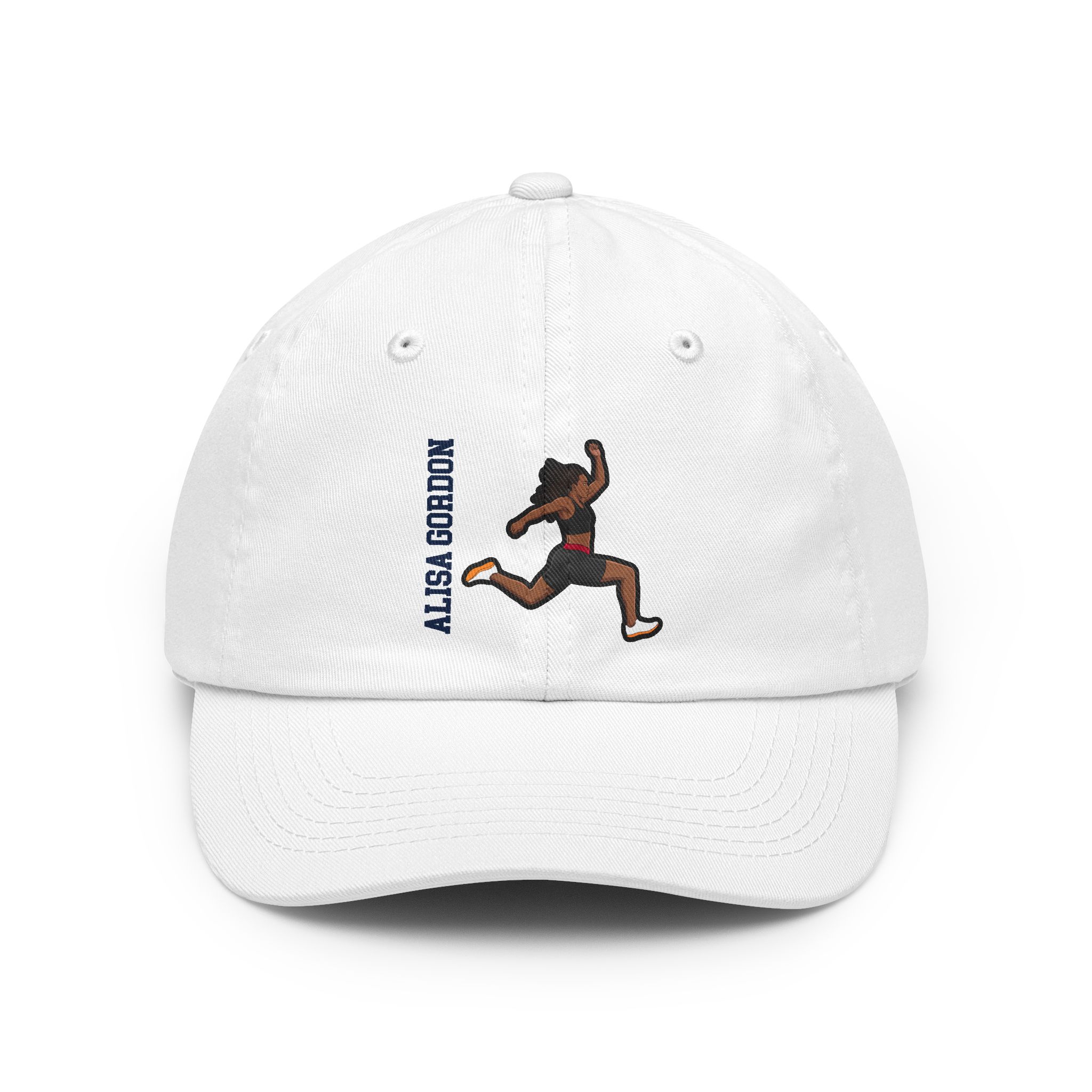 Classic Cap — character_name_vertical in White