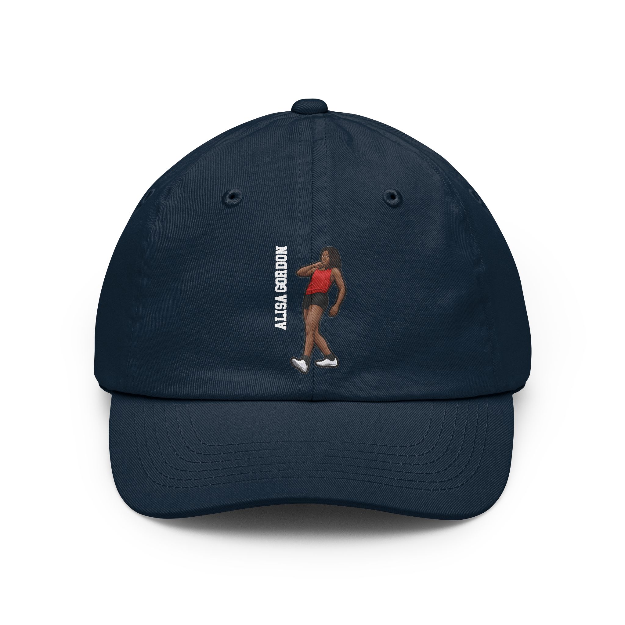 Classic Cap — character_name_vertical in Navy