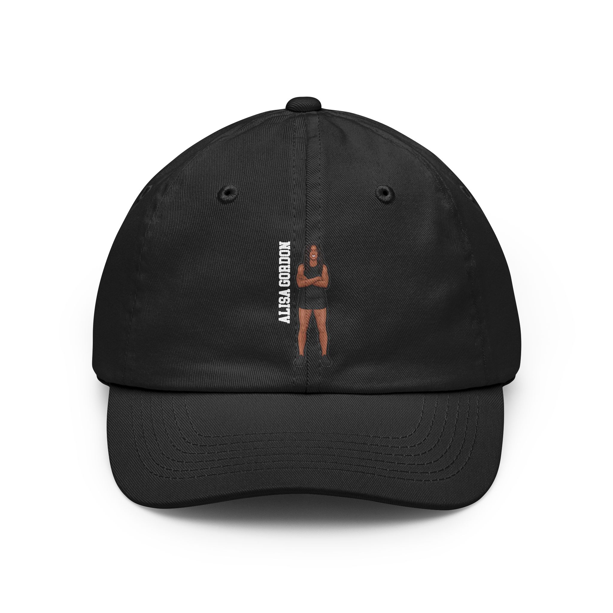 Classic Cap — character_name_vertical in Black