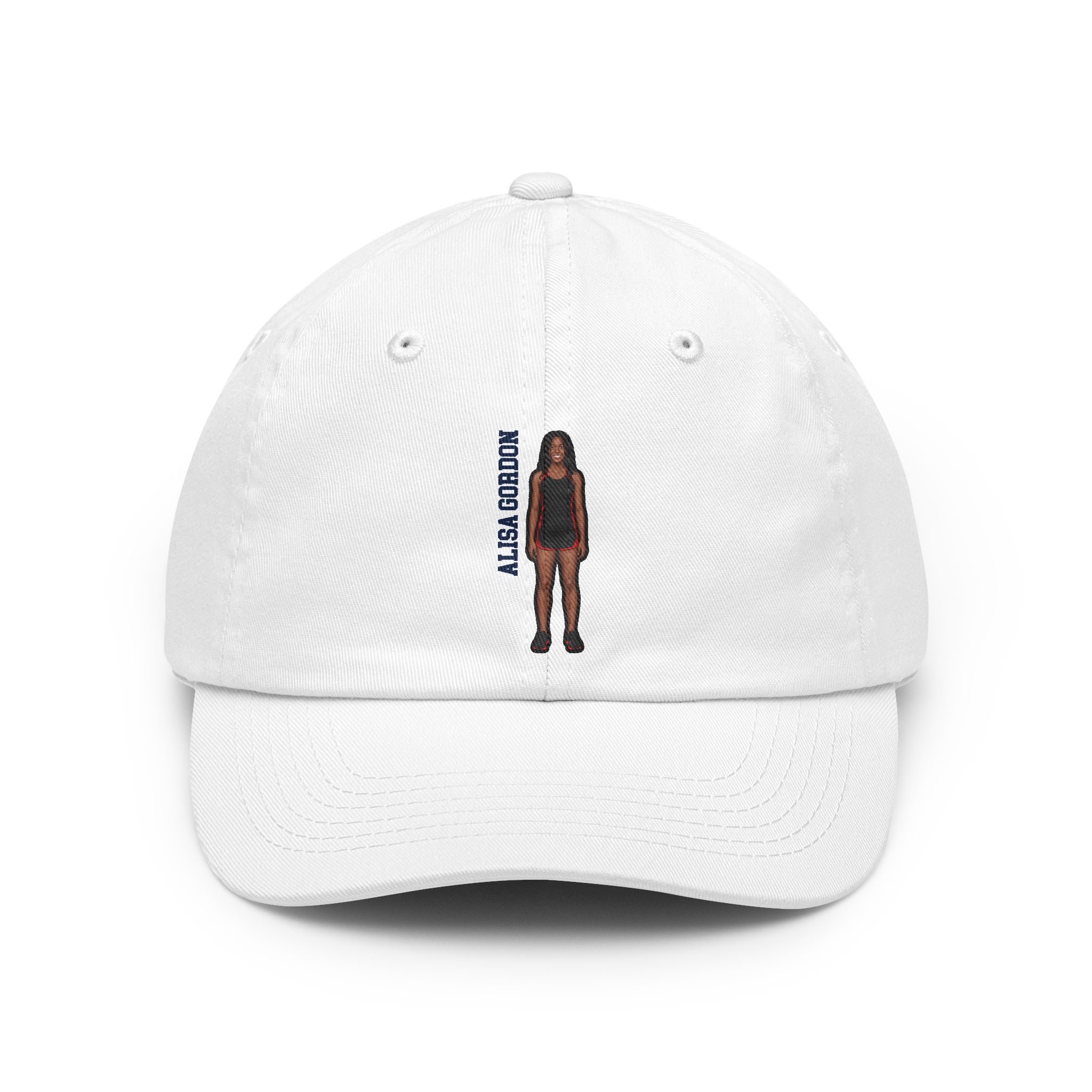 Classic Cap — character_name_vertical in White