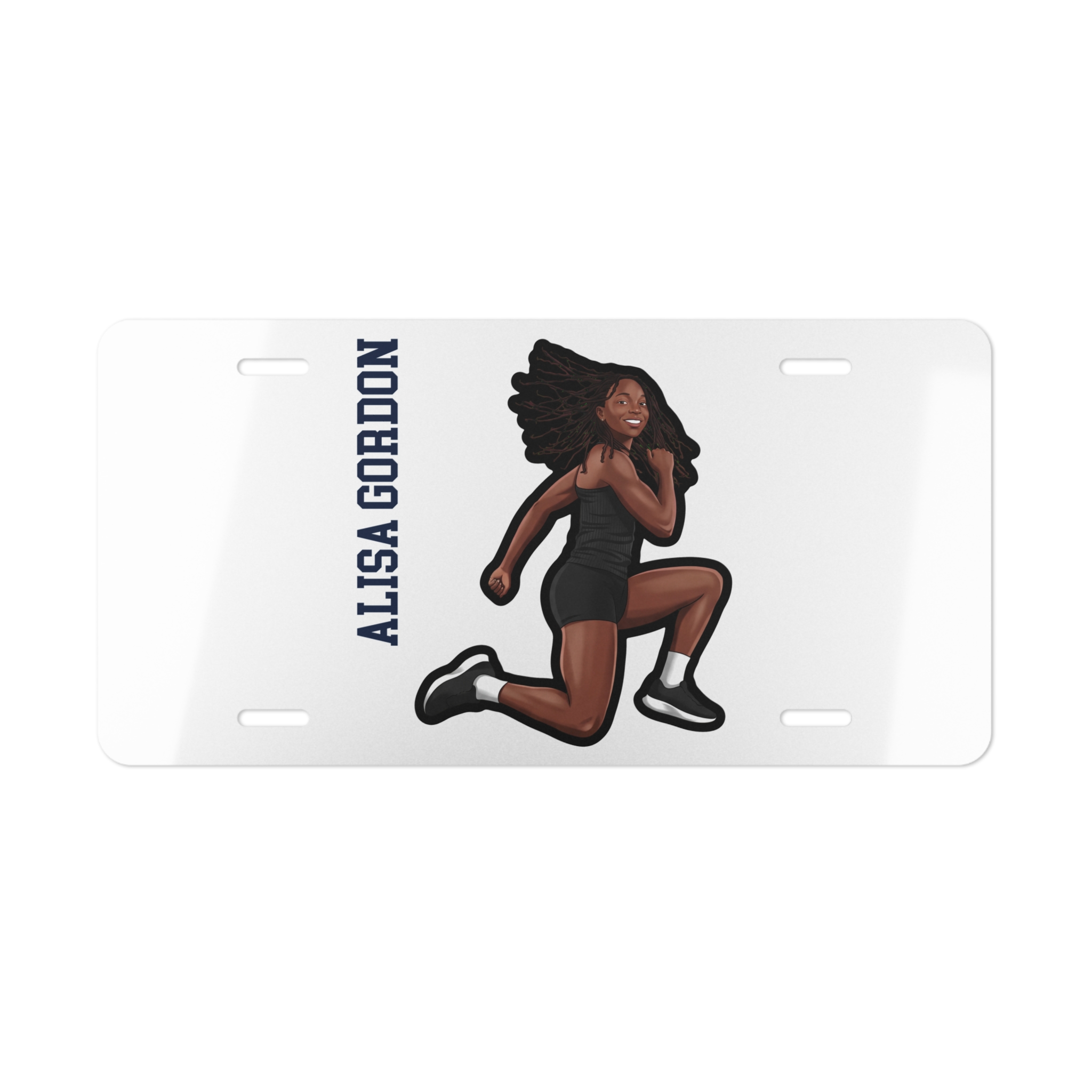 License Plate — character_name_vertical in Classic