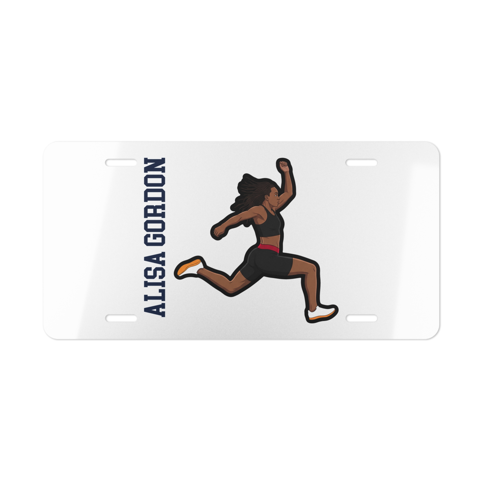 License Plate — character_name_vertical in Classic