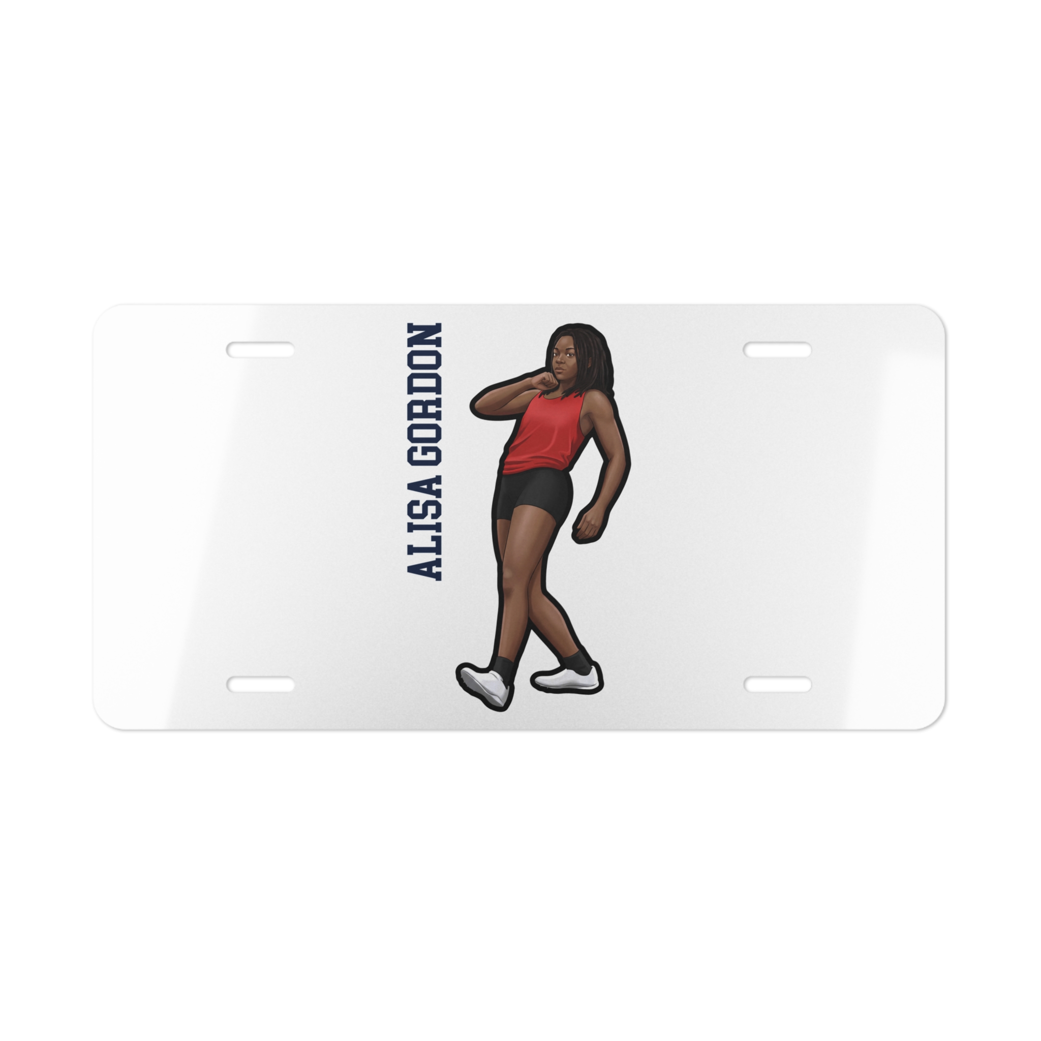 License Plate — character_name_vertical in Classic