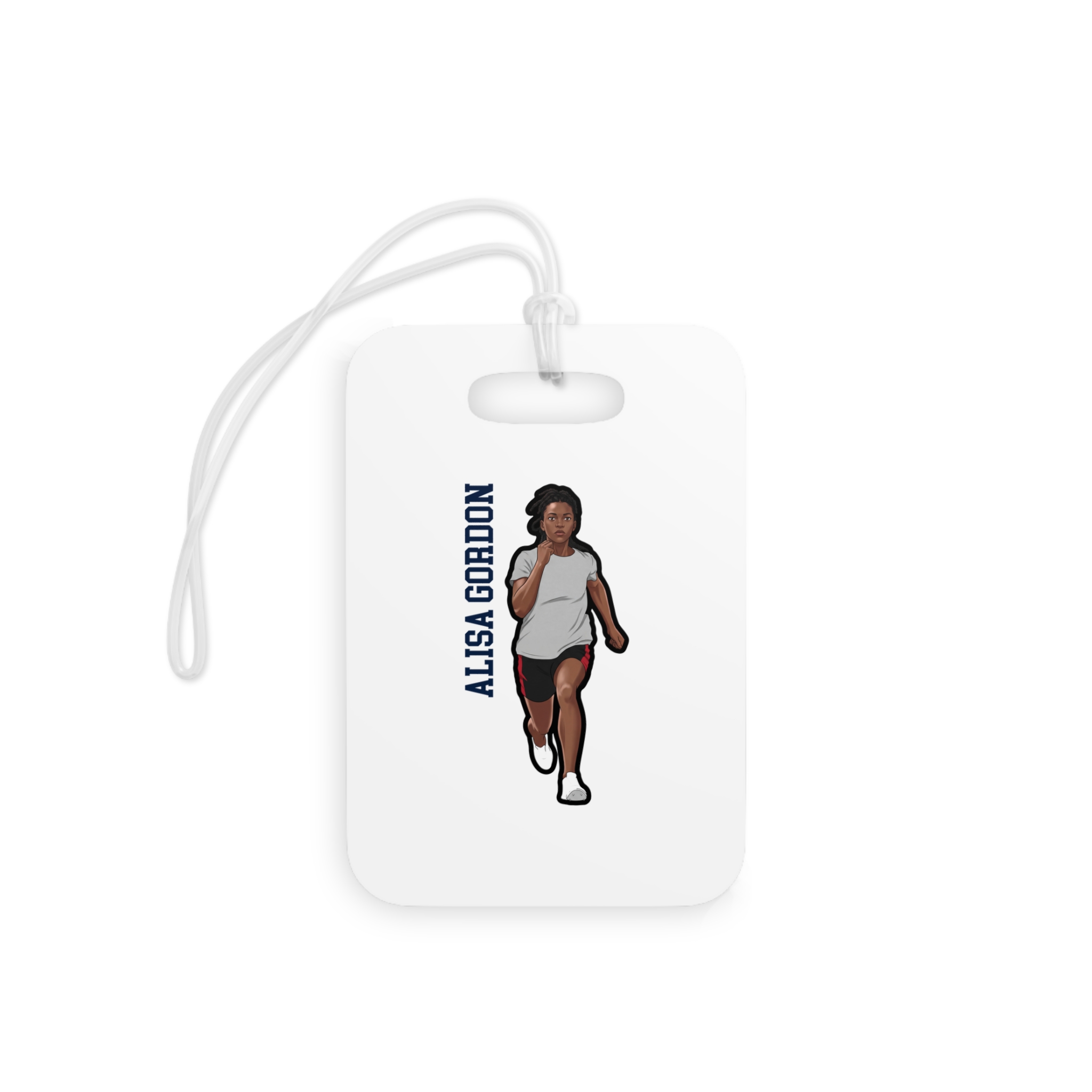 Bag Tag — character_name_vertical in Classic