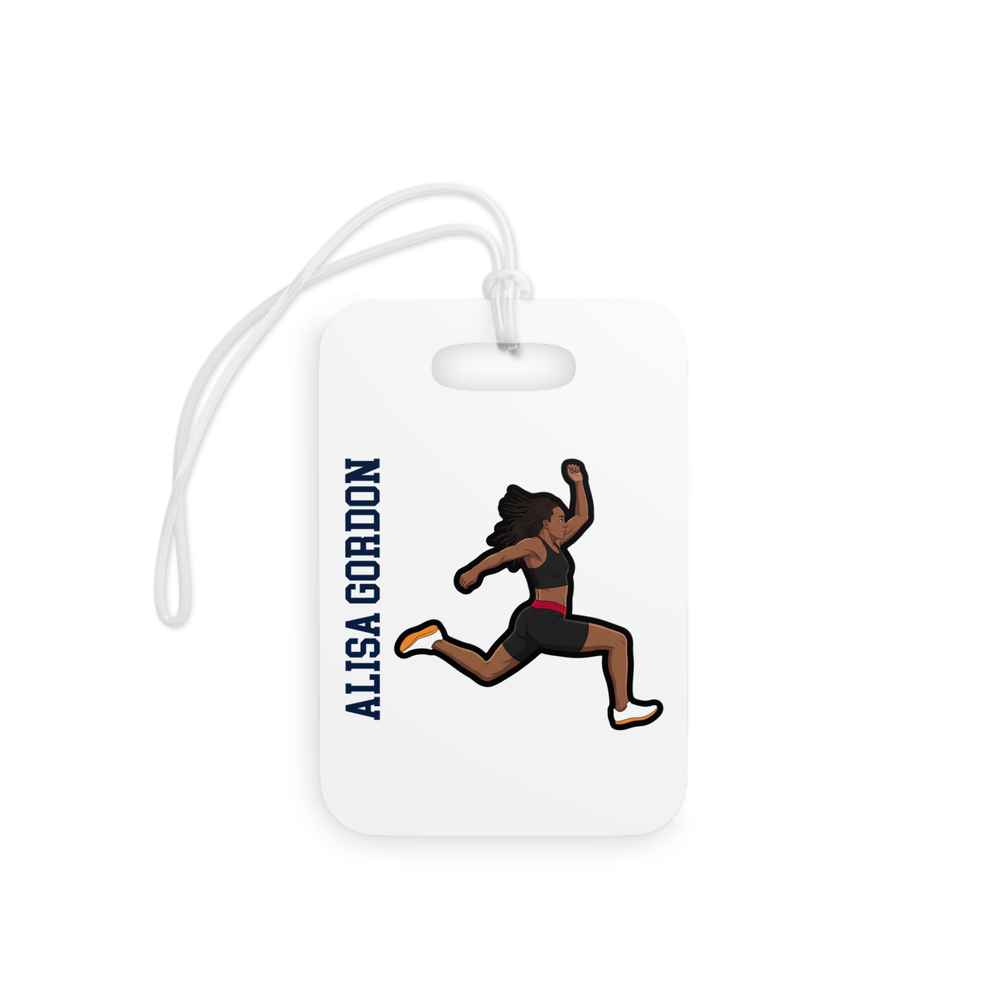 Bag Tag — character_name_vertical in Classic