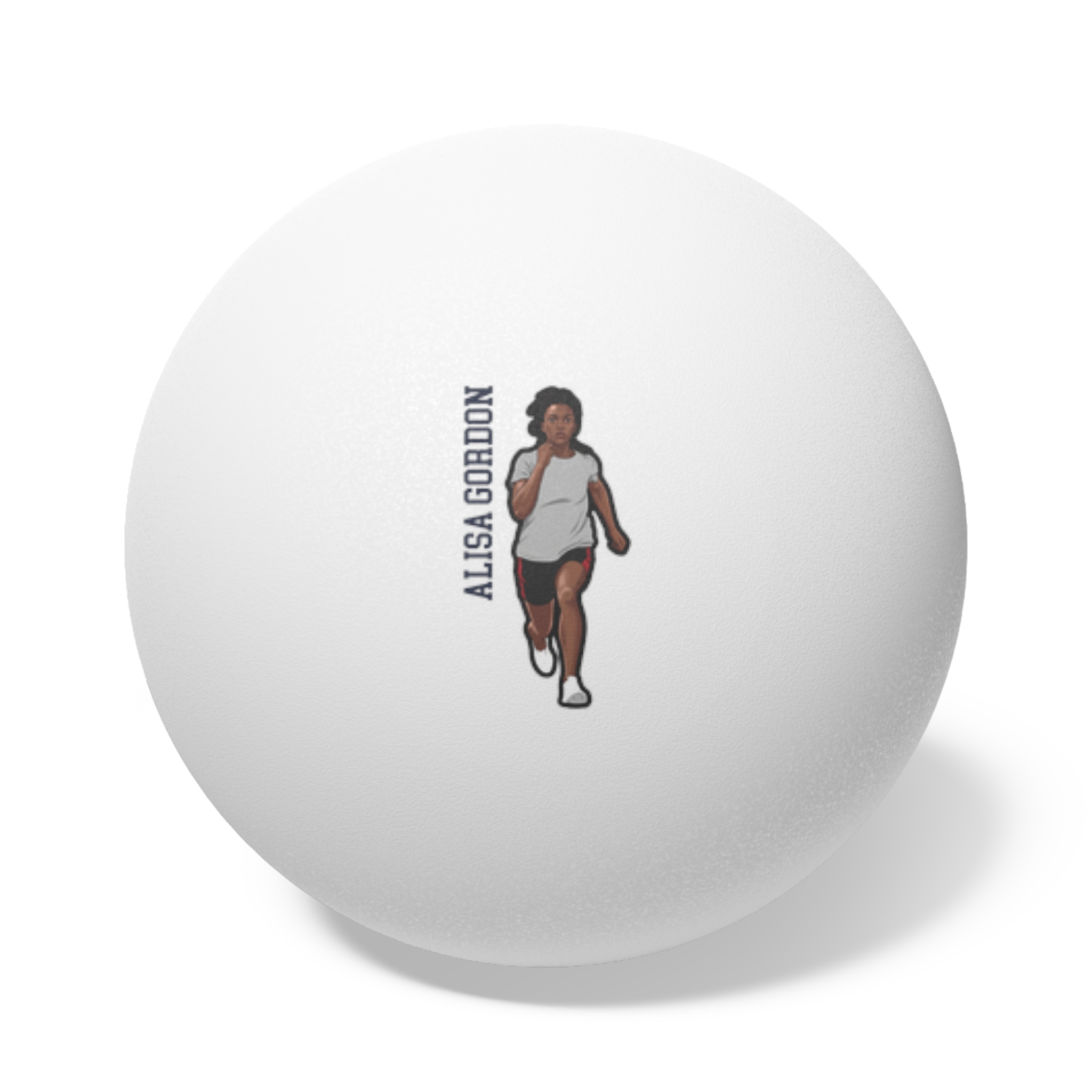 Ping Pong Balls, 6 pcs — character_name_vertical in White