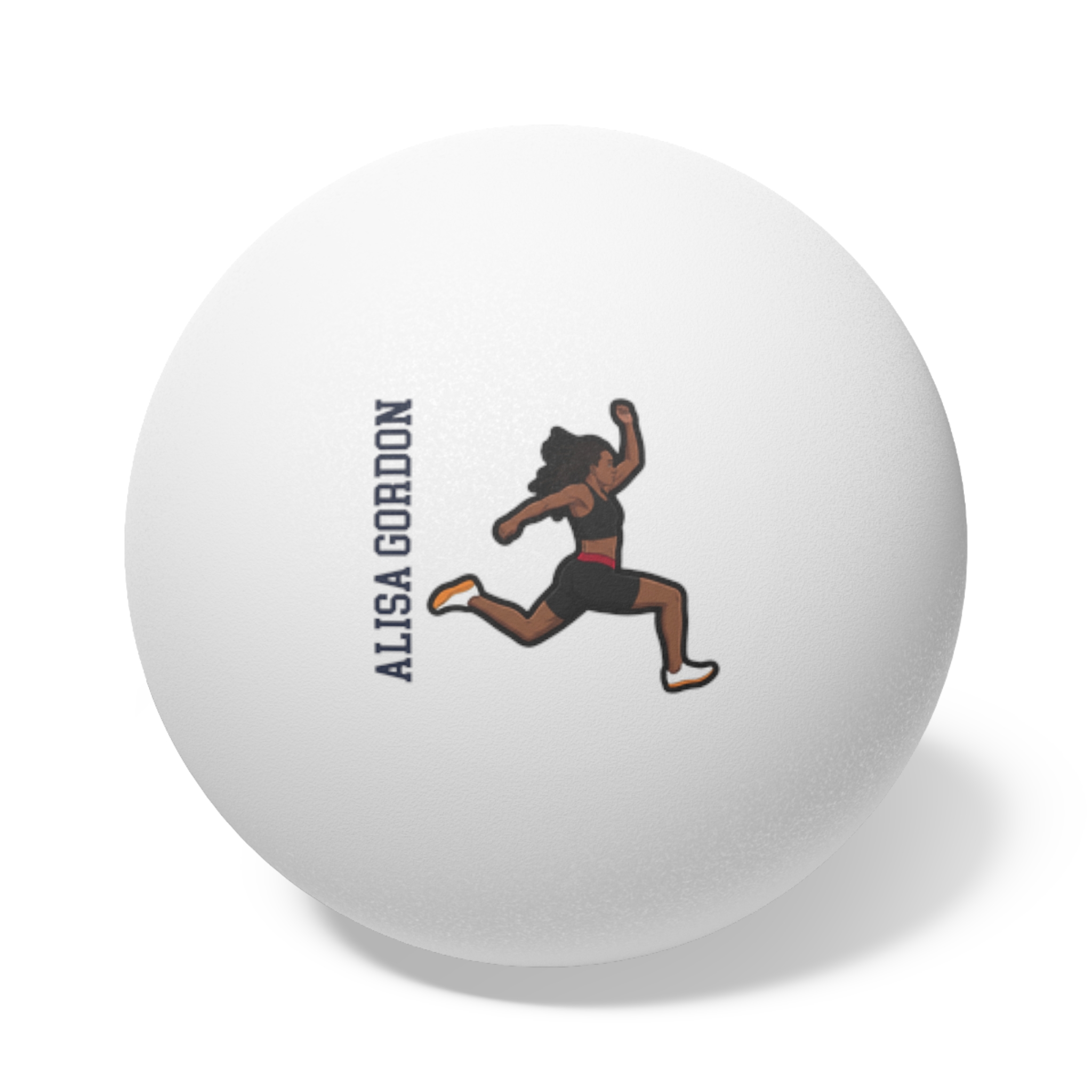 Ping Pong Balls, 6 pcs — character_name_vertical in White