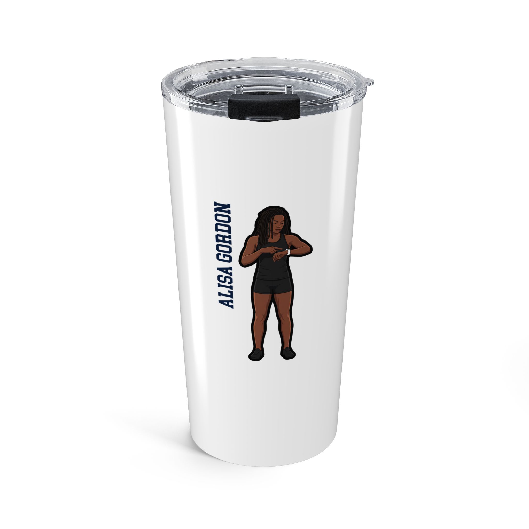 20oz Tumbler — character_name_vertical in Classic